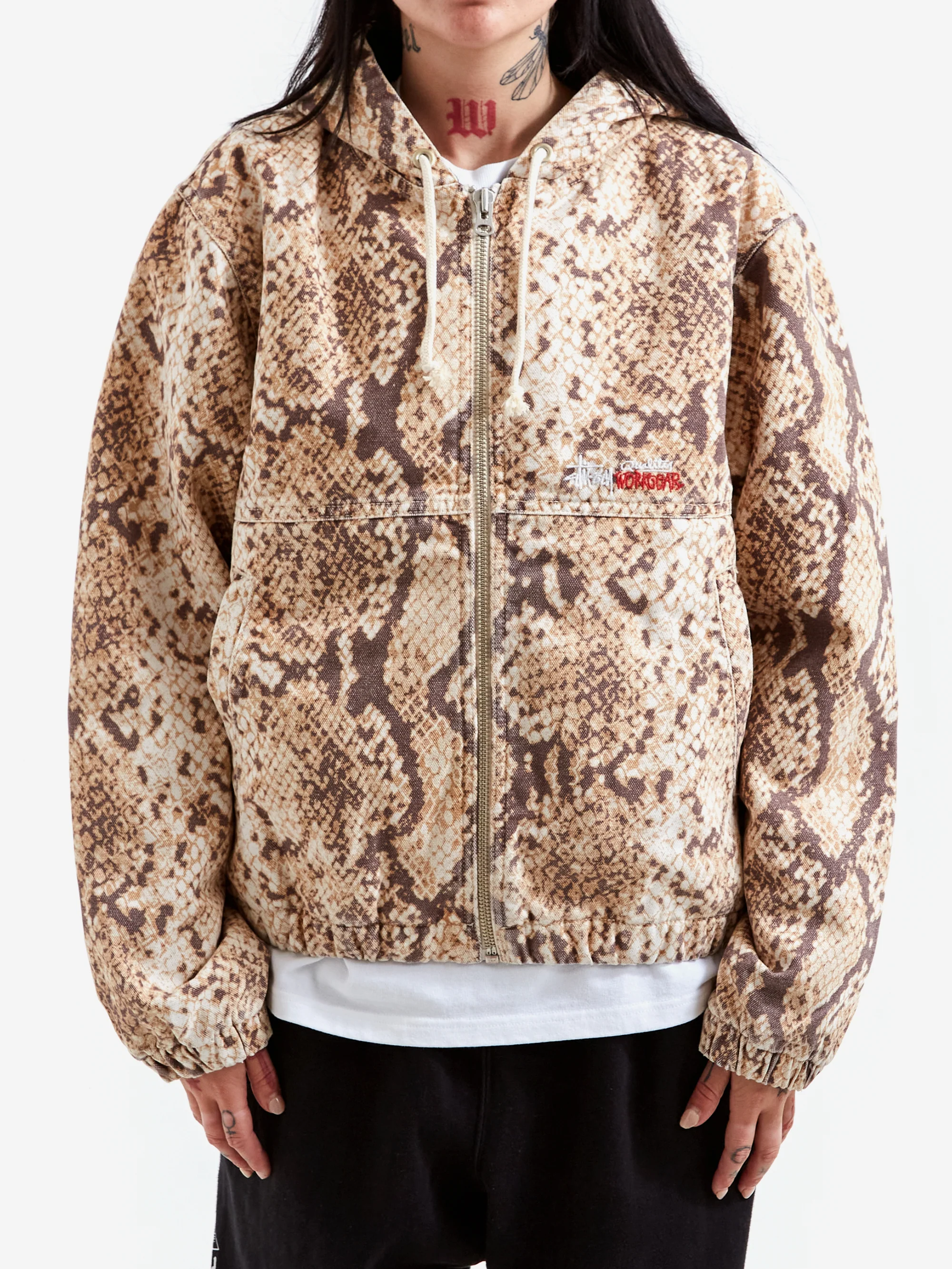 Stussy Canvas Insulated Work Jacket W - Python
