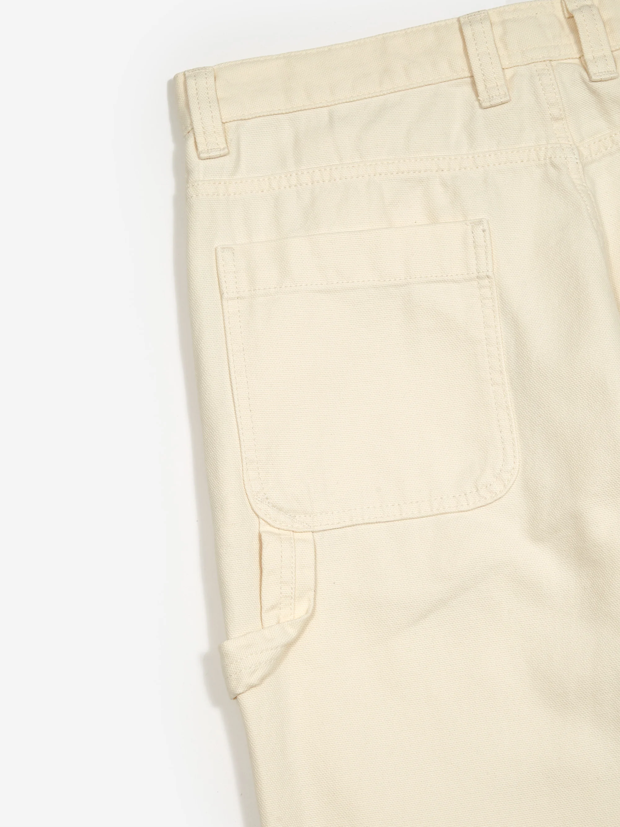 Stussy Canvas Work Pant - Bone - Image 6