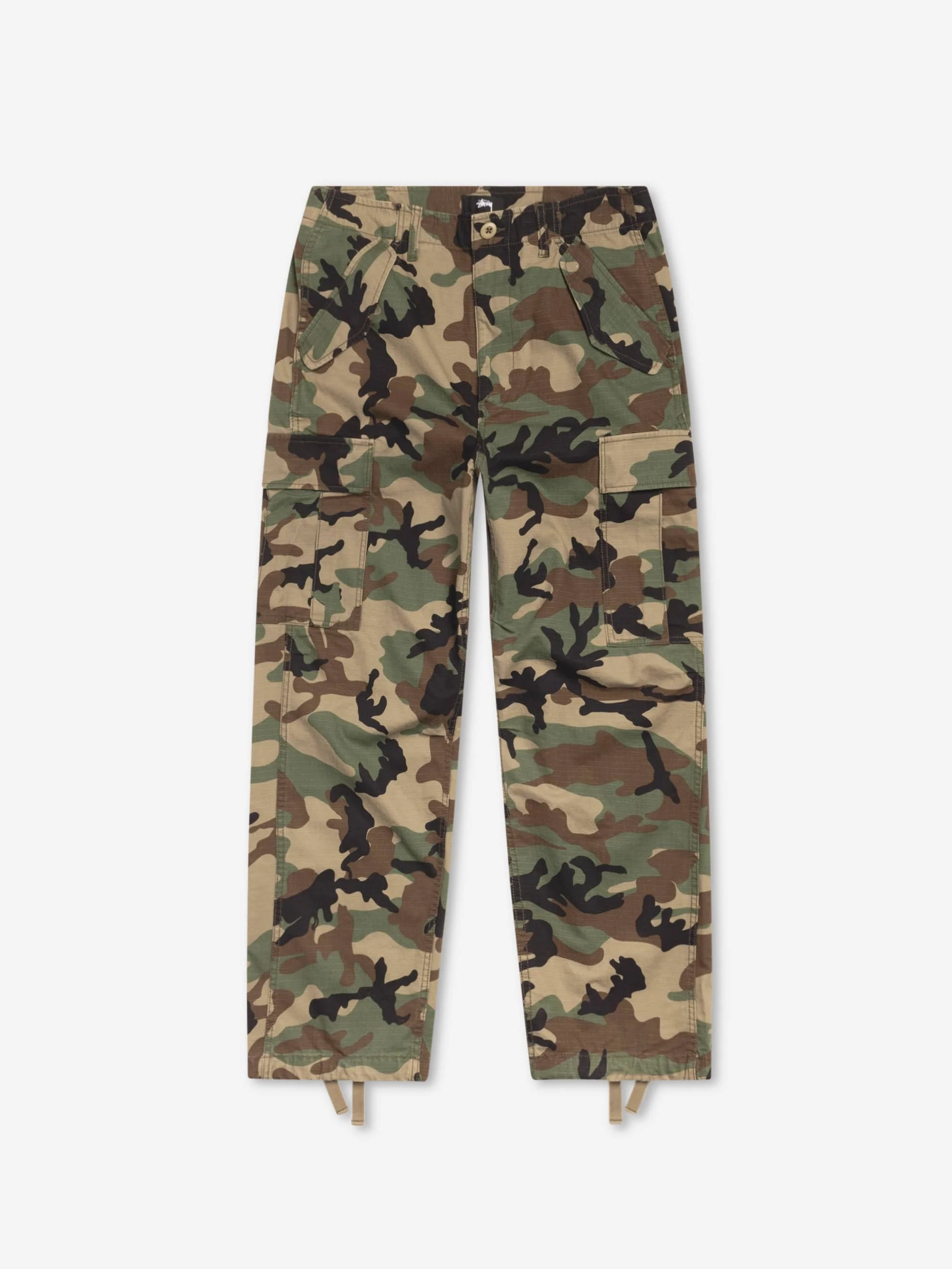 Stussy Cargo Pant W - Woodland Camo