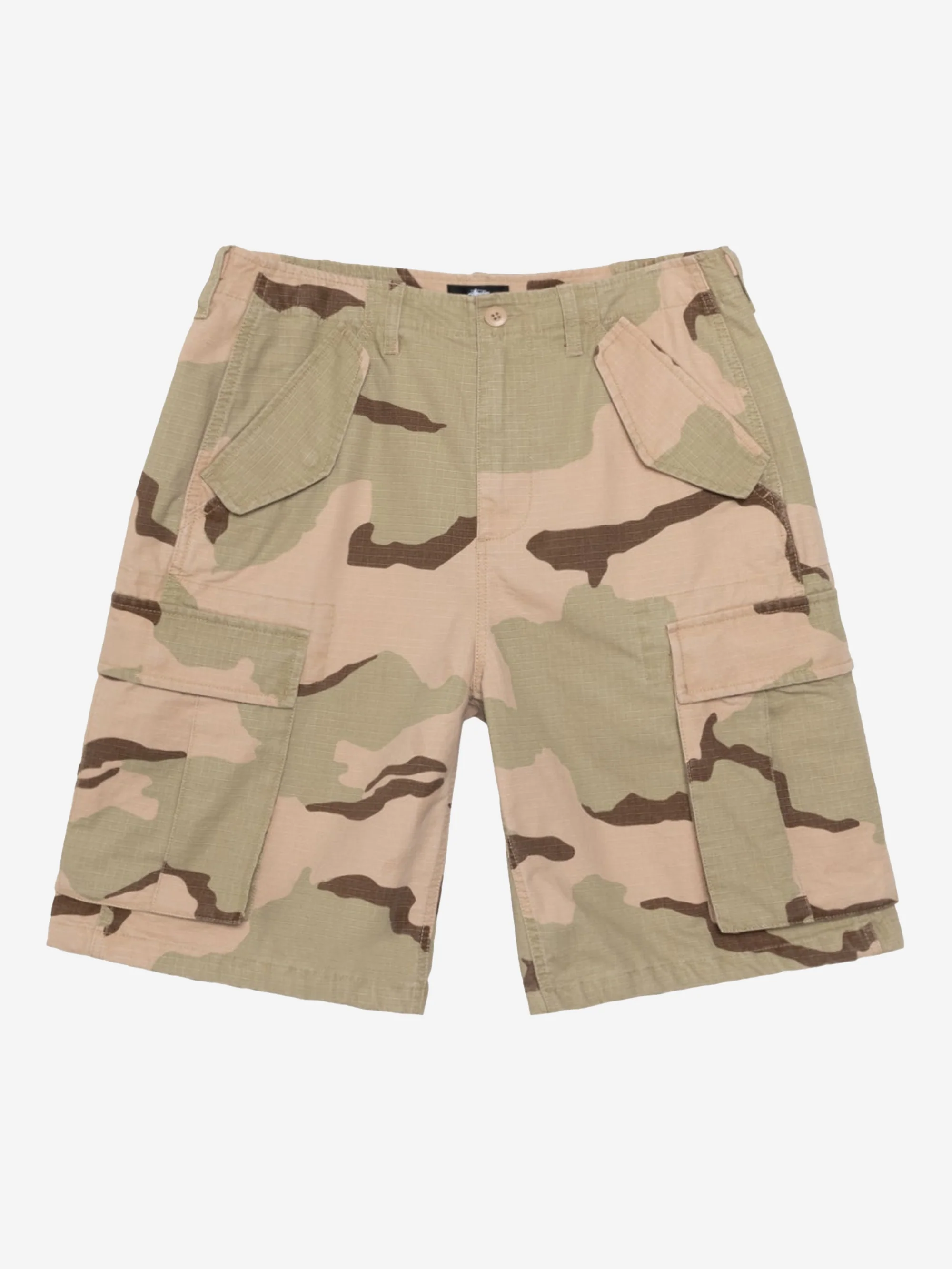 Stussy Cargo Short Ripstop W - Sand Camo - Image 5