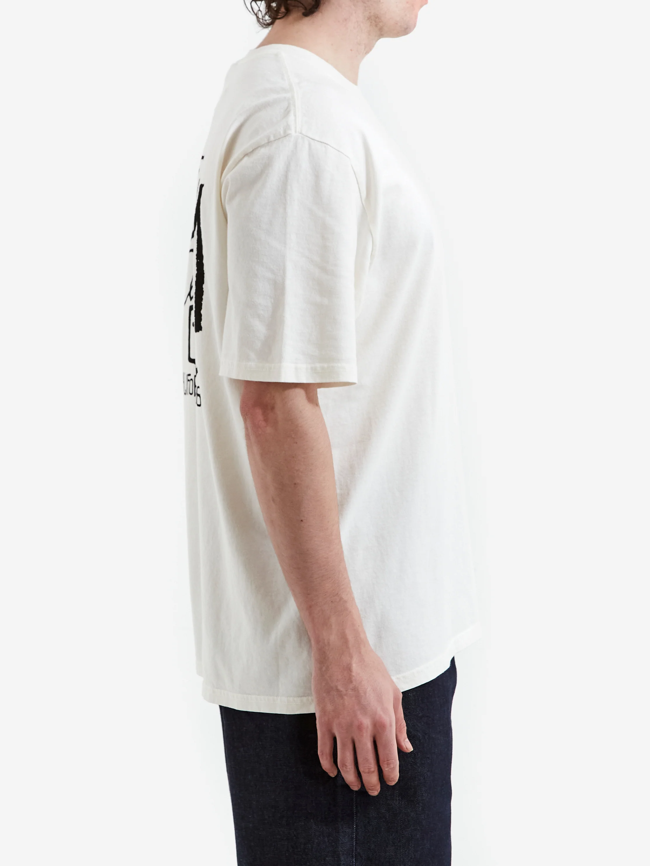 Stussy Classic Gear Pigment Dyed Tee - Natural - Image 4