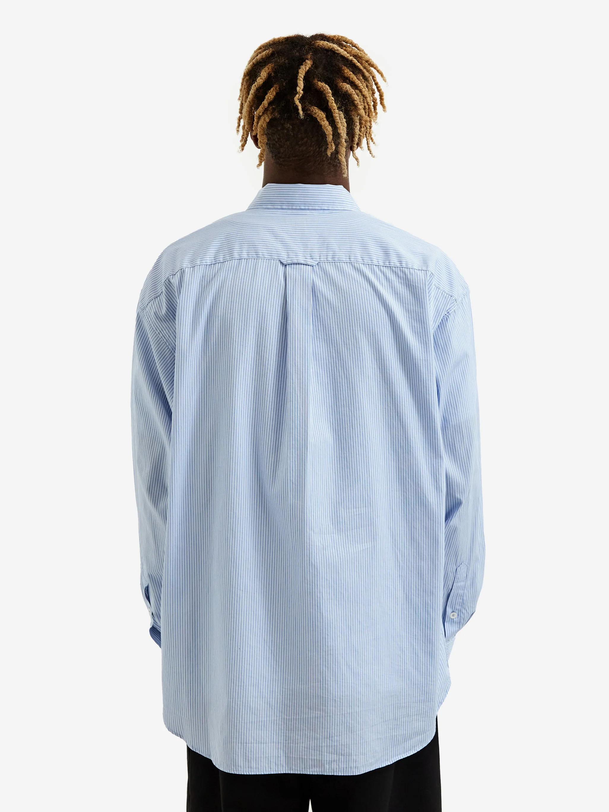 Stussy Classic Stripe Shirt - Blue Stripe - Image 10