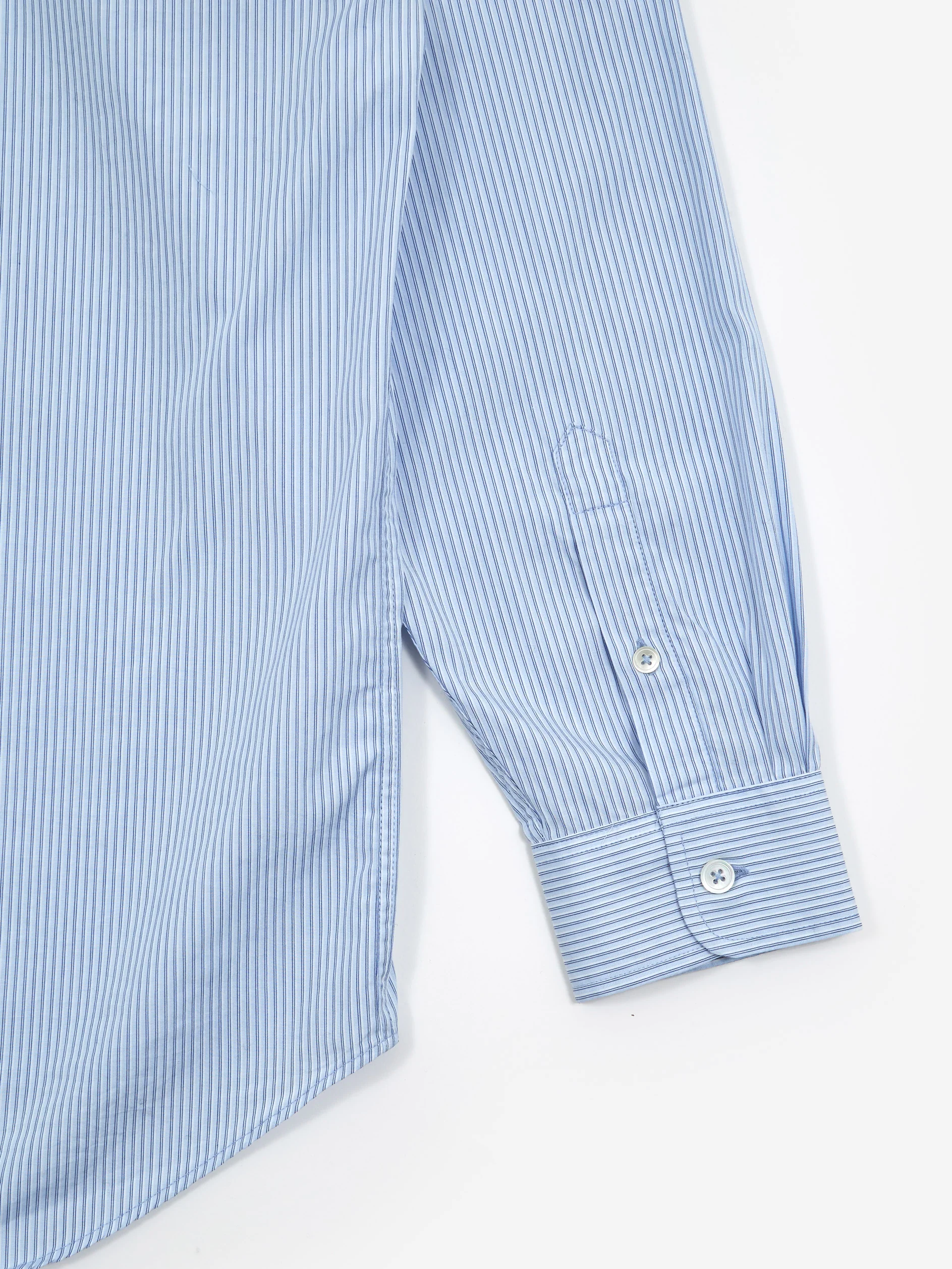 Stussy Classic Stripe Shirt - Blue Stripe - Image 5