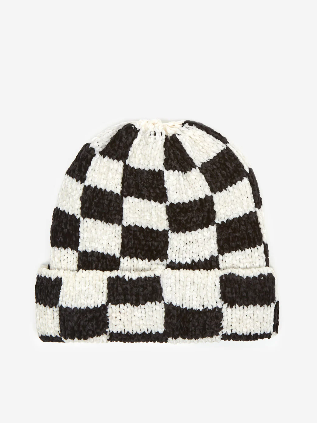 Stussy Crochet Checkered Beanie W - Black - Image 4