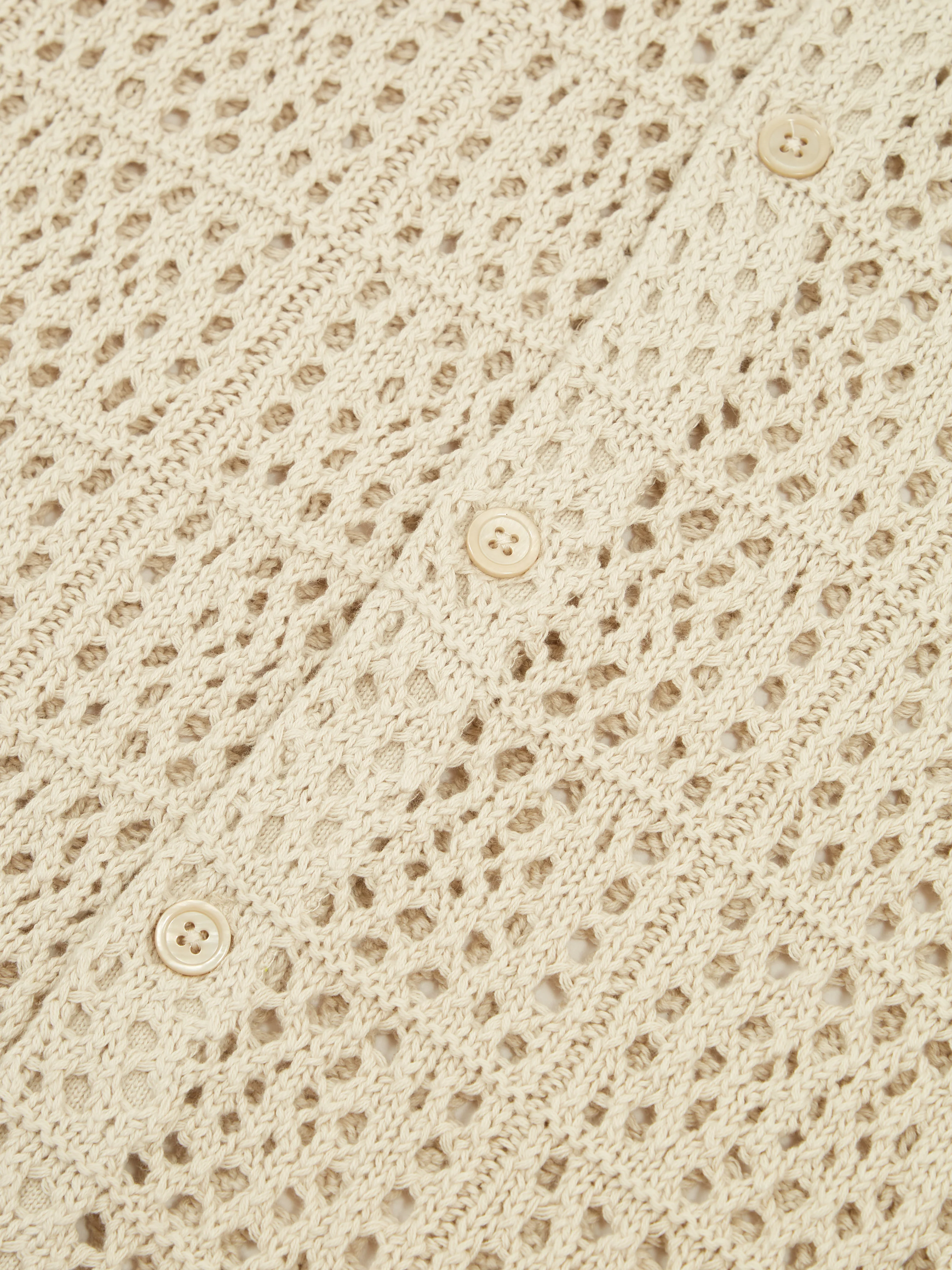 Stussy Crochet Shirt - Natural - Image 3