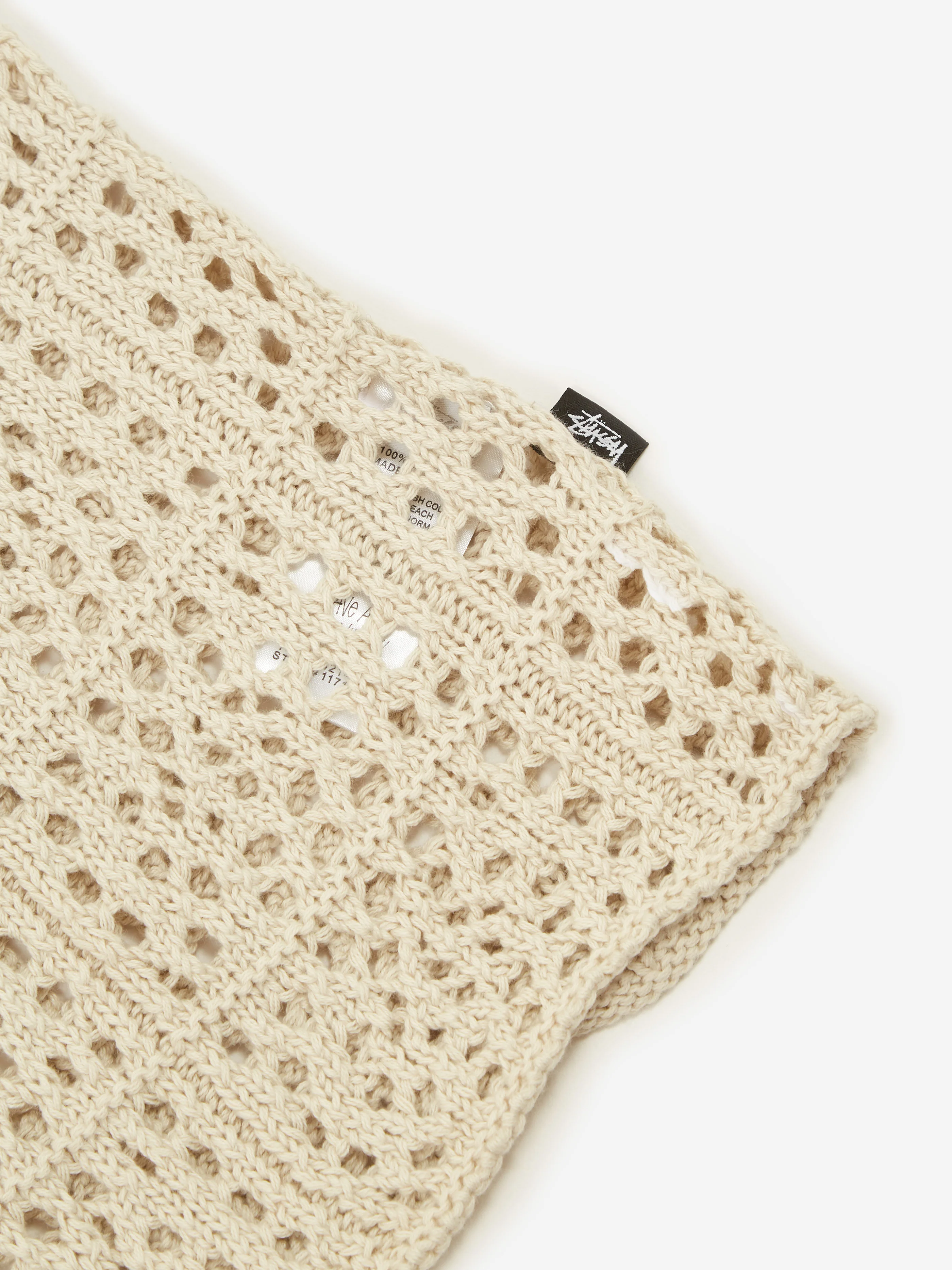 Stussy Crochet Shirt - Natural - Image 4