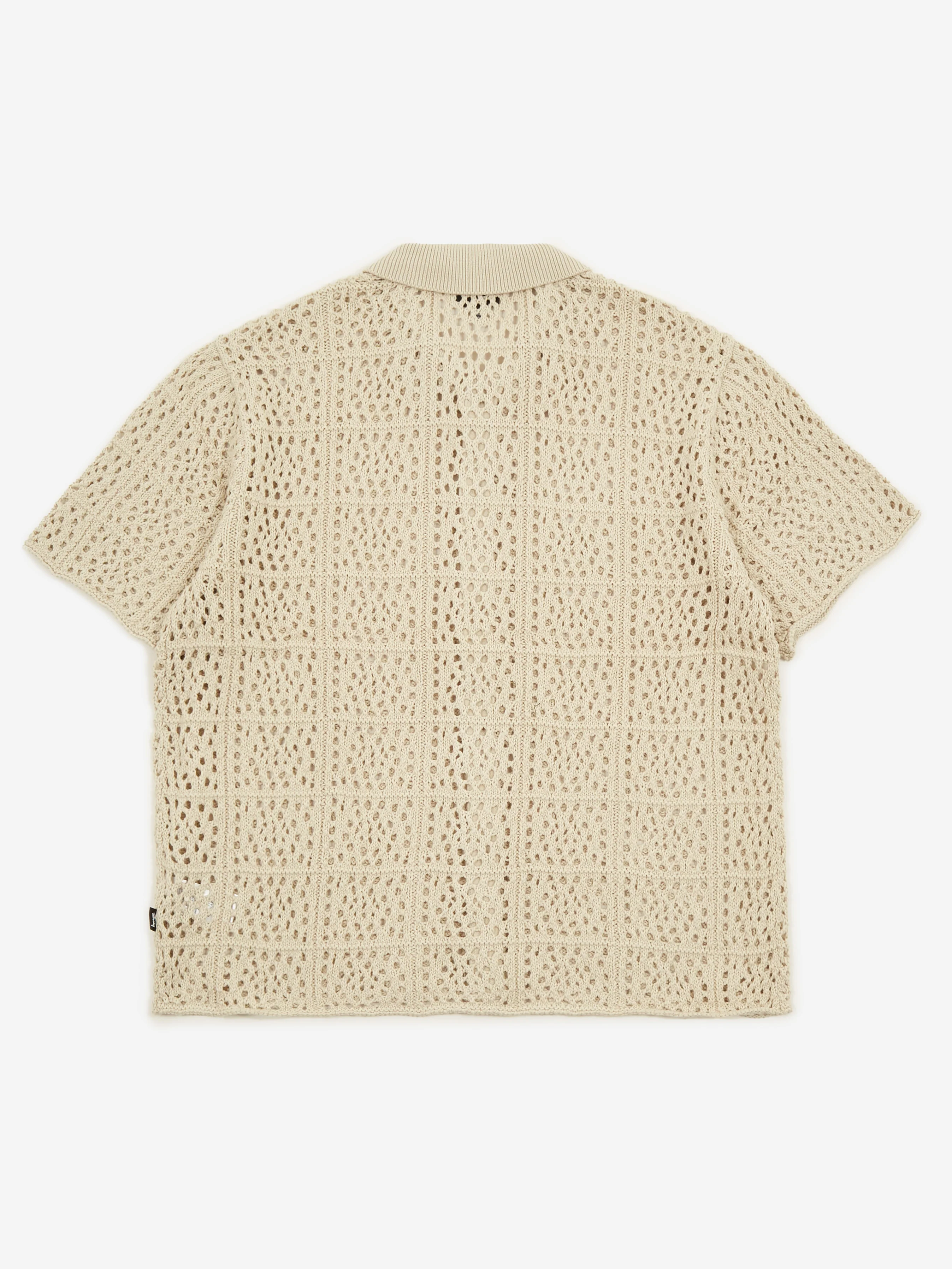 Stussy Crochet Shirt - Natural - Image 5