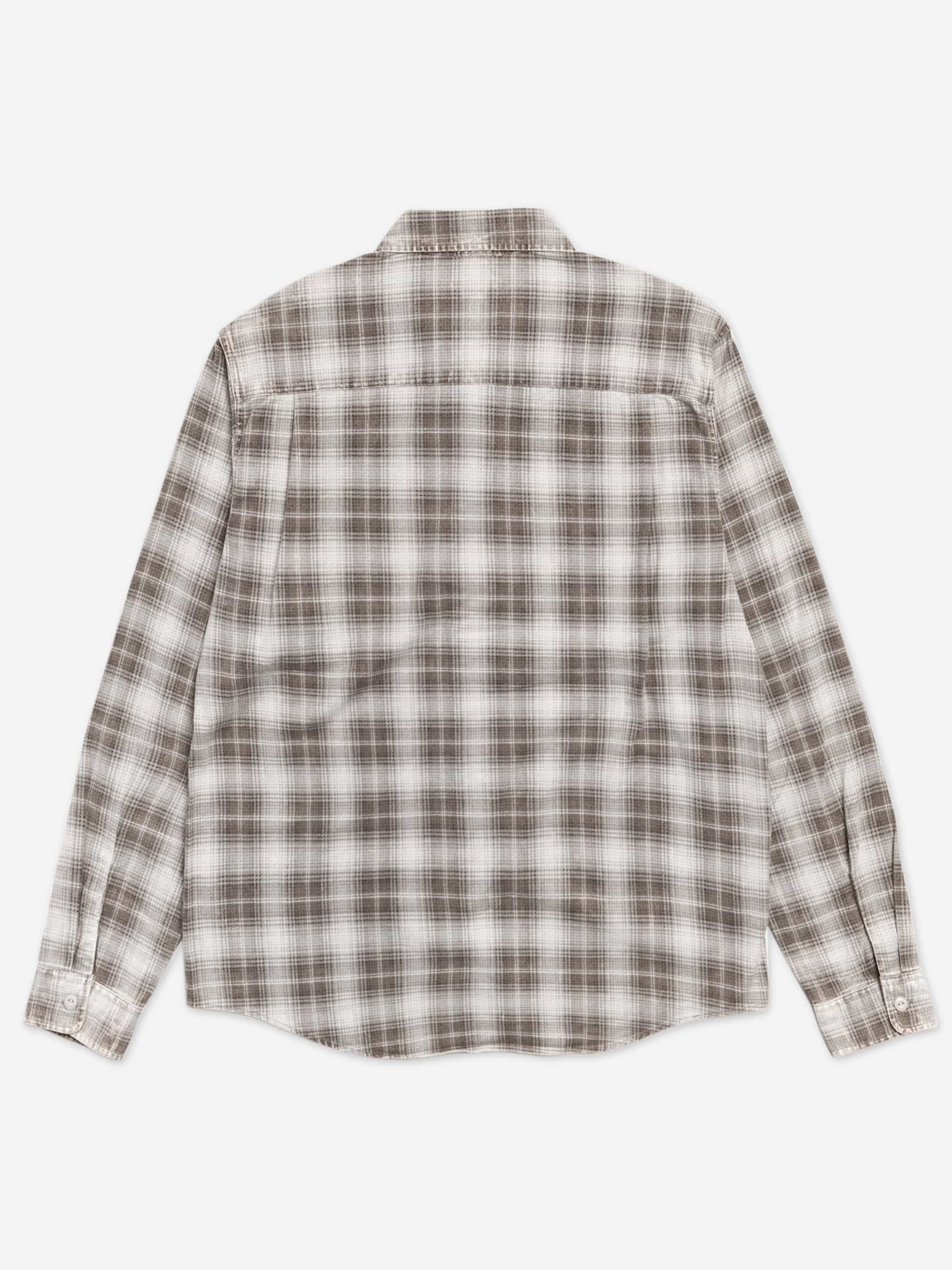 Stussy Dax Plaid Shirt - Grey - Image 2