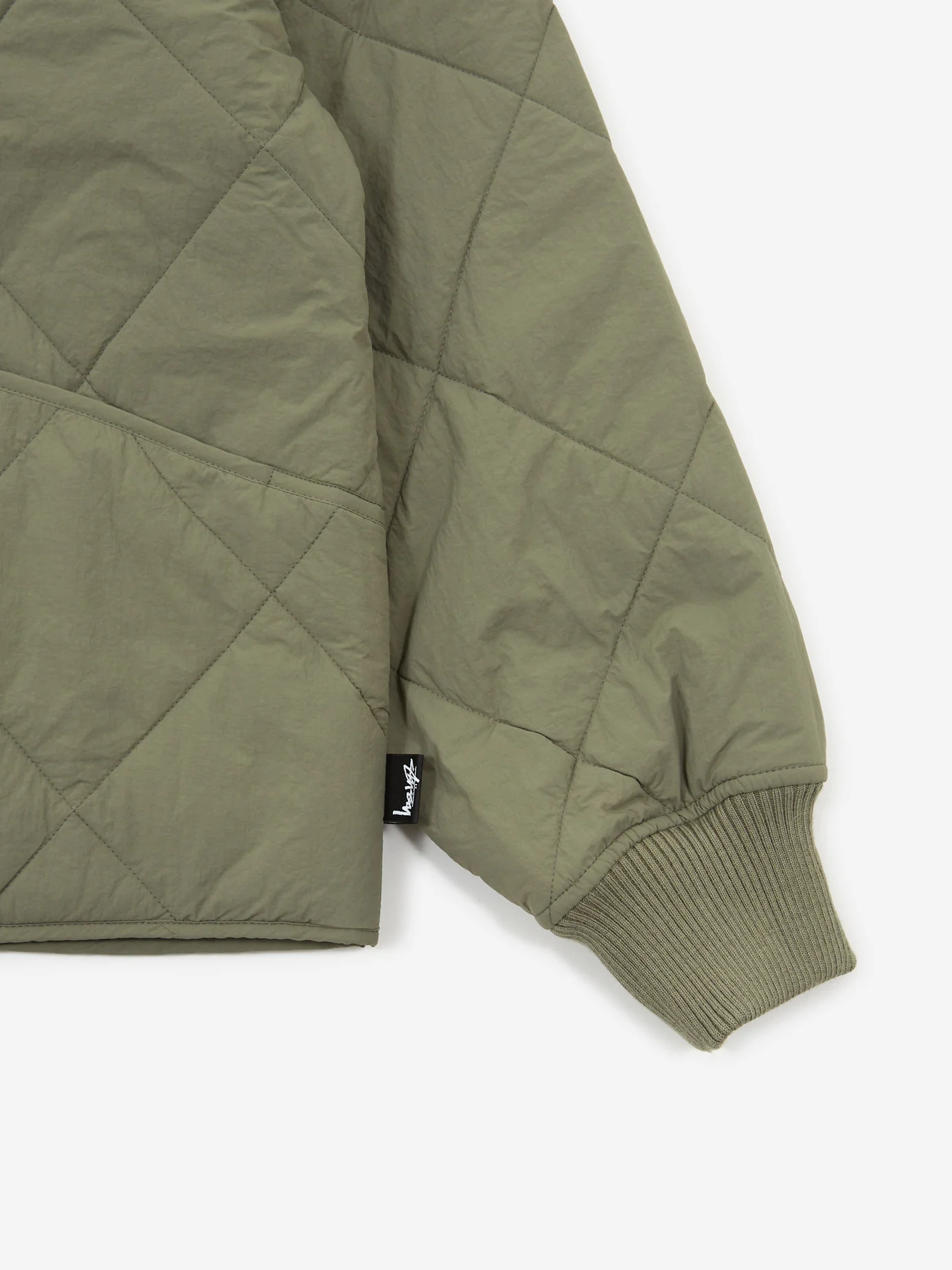 Stussy Dice Quilted Liner Jacket - Olive - Image 4