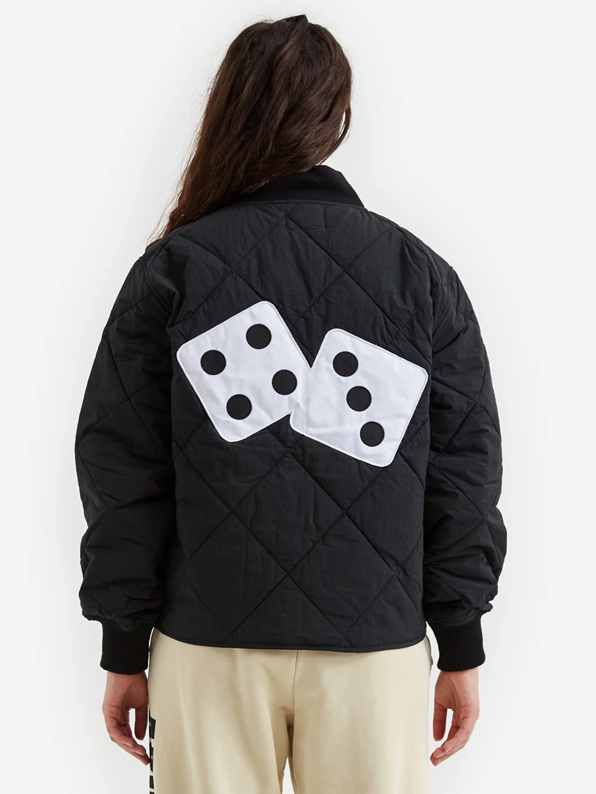 Stussy Dice Quilted Liner Jacket W - Black - Image 2