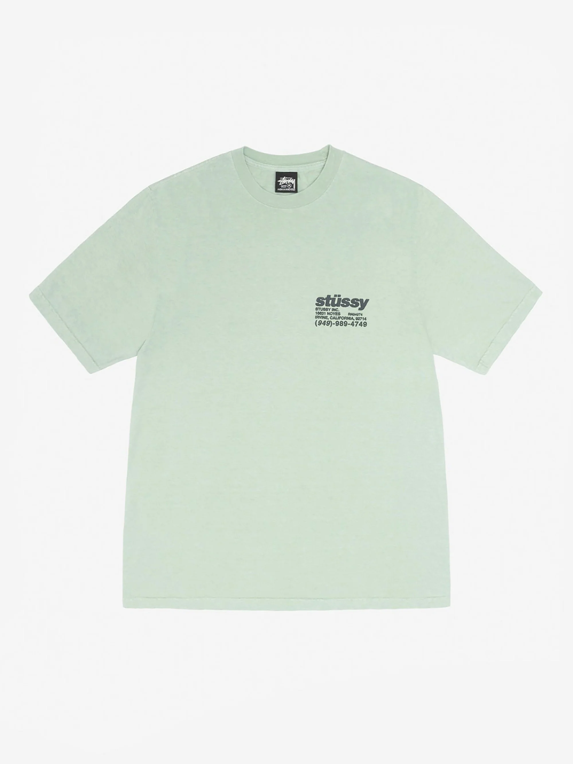 Stussy DNA Pigment Dyed Tee - Granite