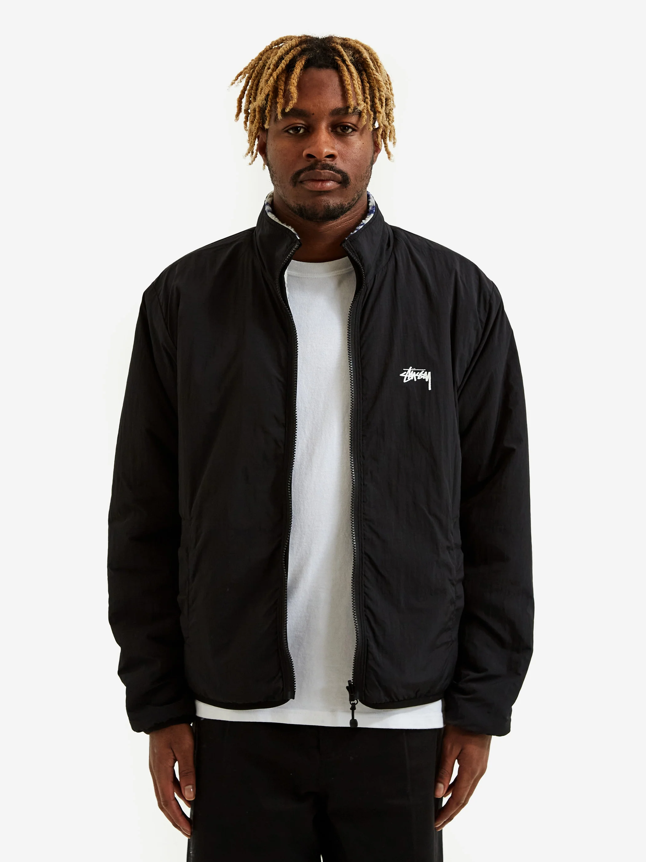 Stussy Dragon Sherpa Jacket - Natural - Image 17