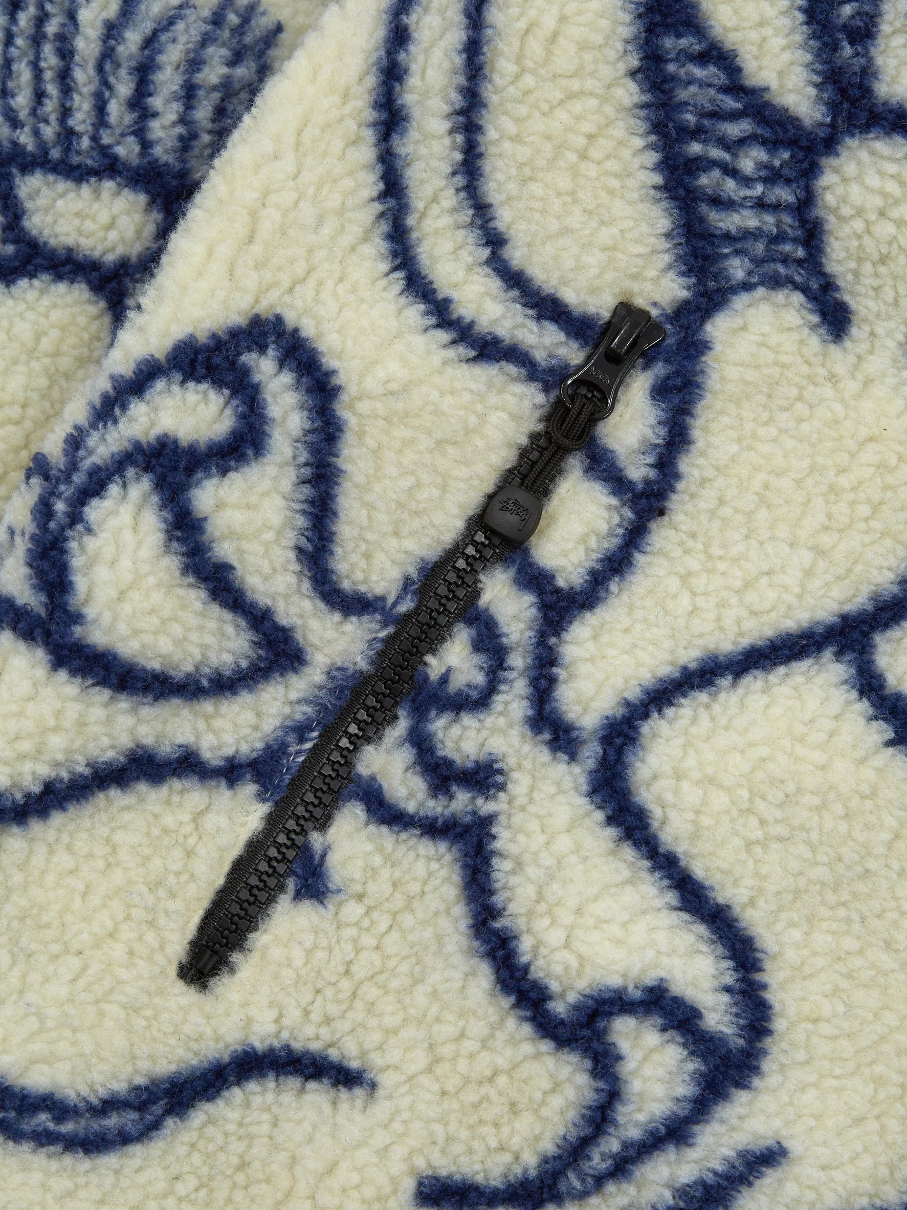 Stussy Dragon Sherpa Jacket - Natural - Image 4