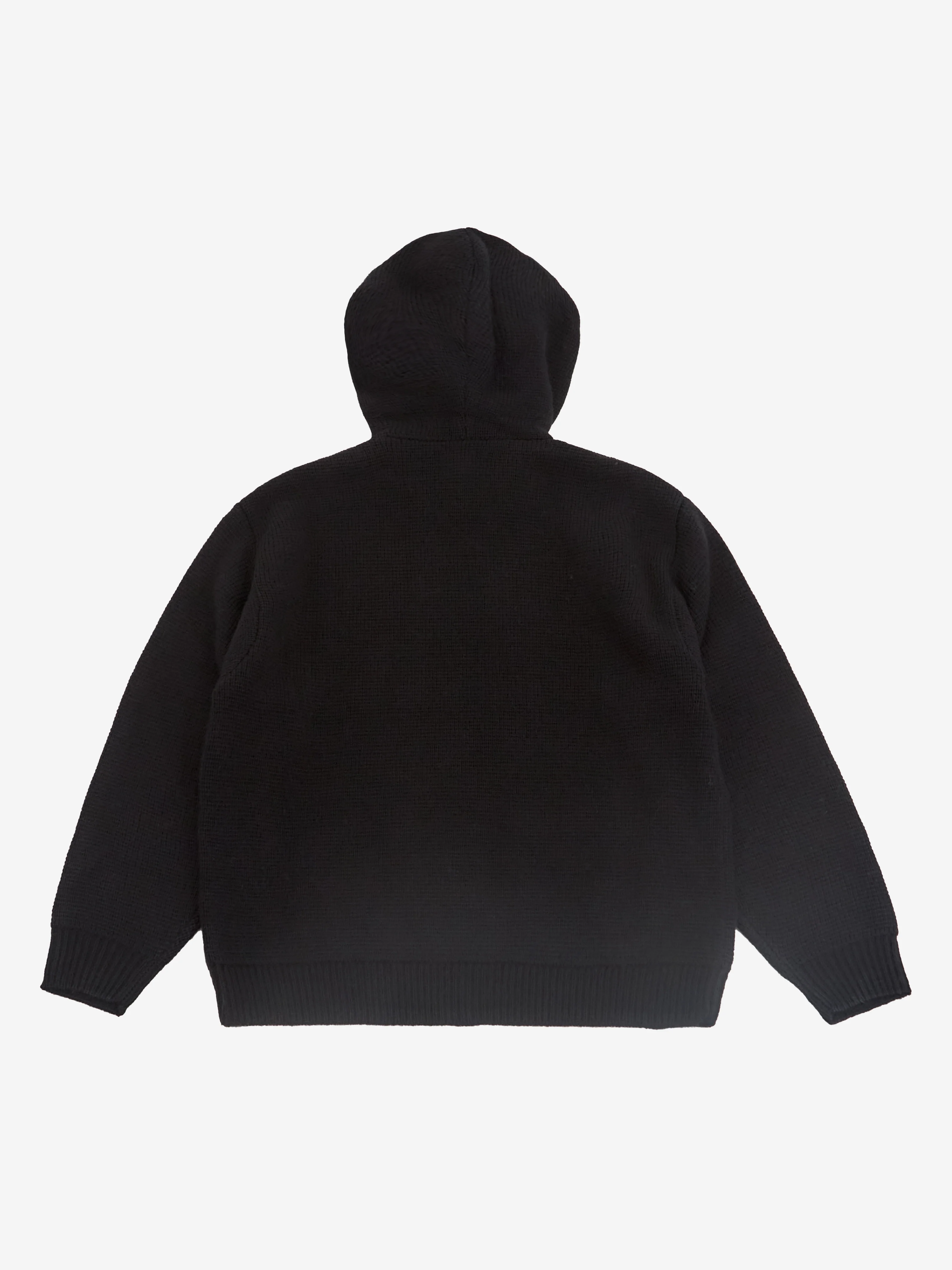 Stussy Felt Patch Knit Hood - Black - Image 3