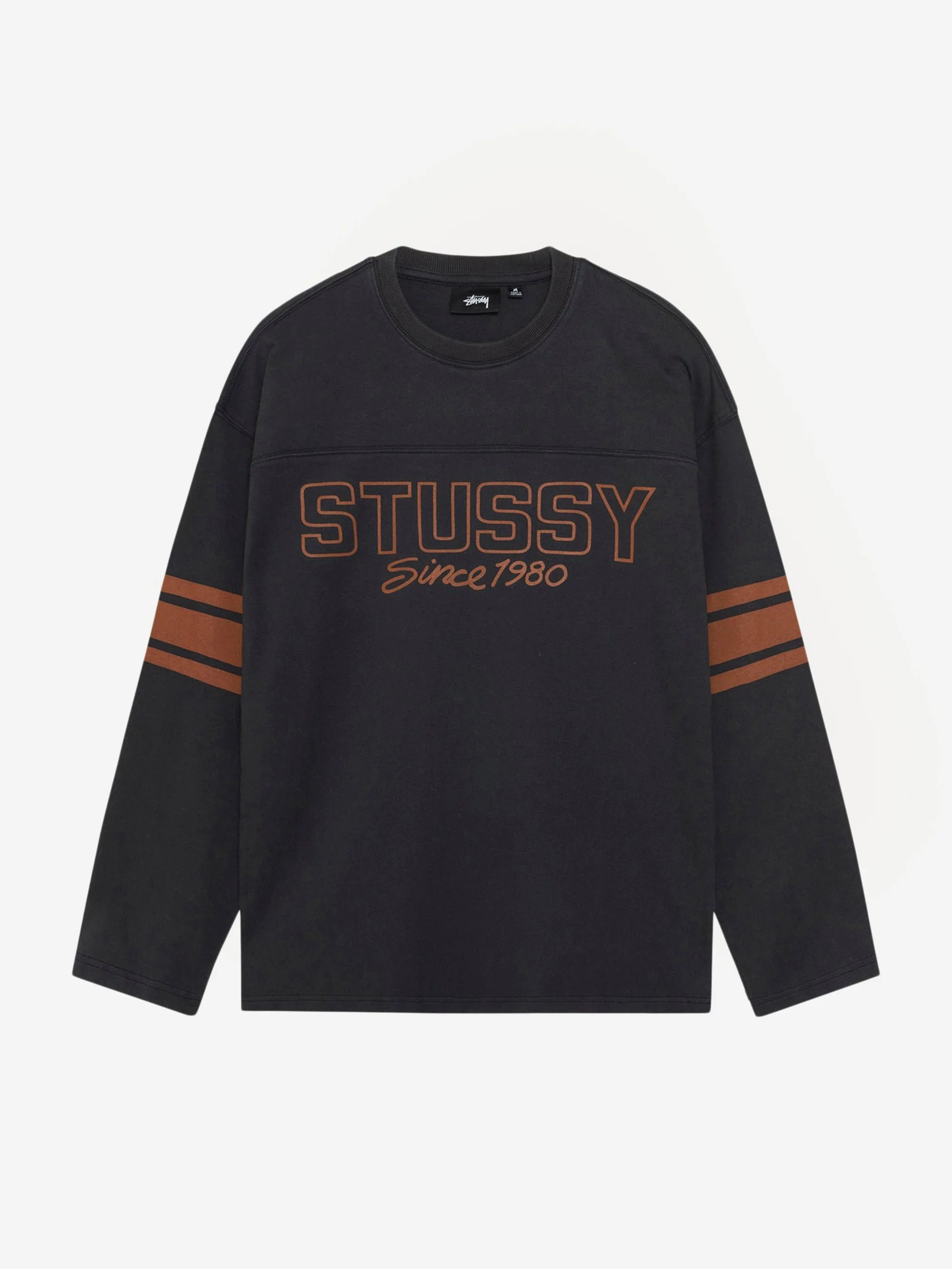 Stussy Football Crewneck W - Black