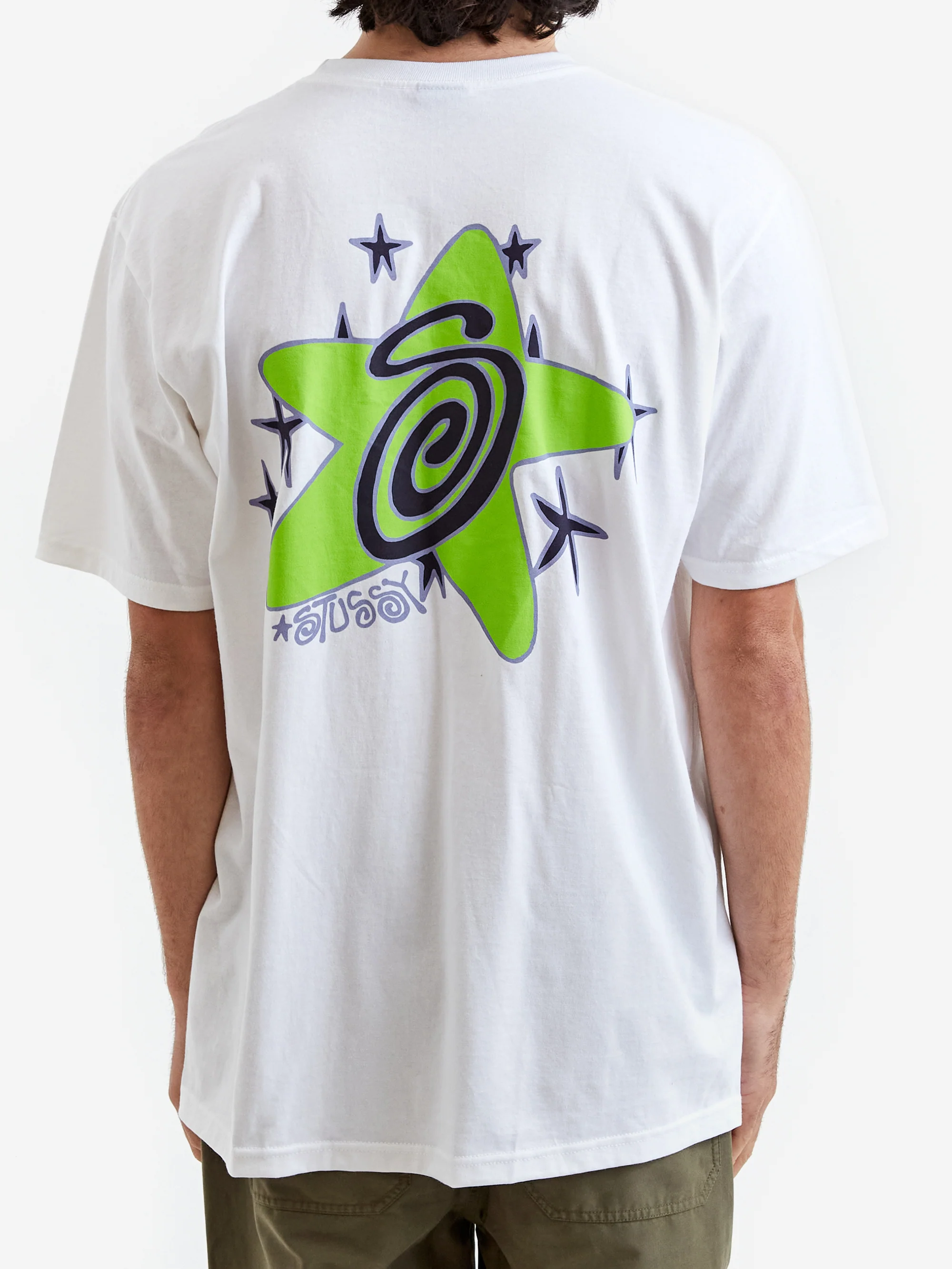 Stussy Galaxy T-Shirt - White - Image 2
