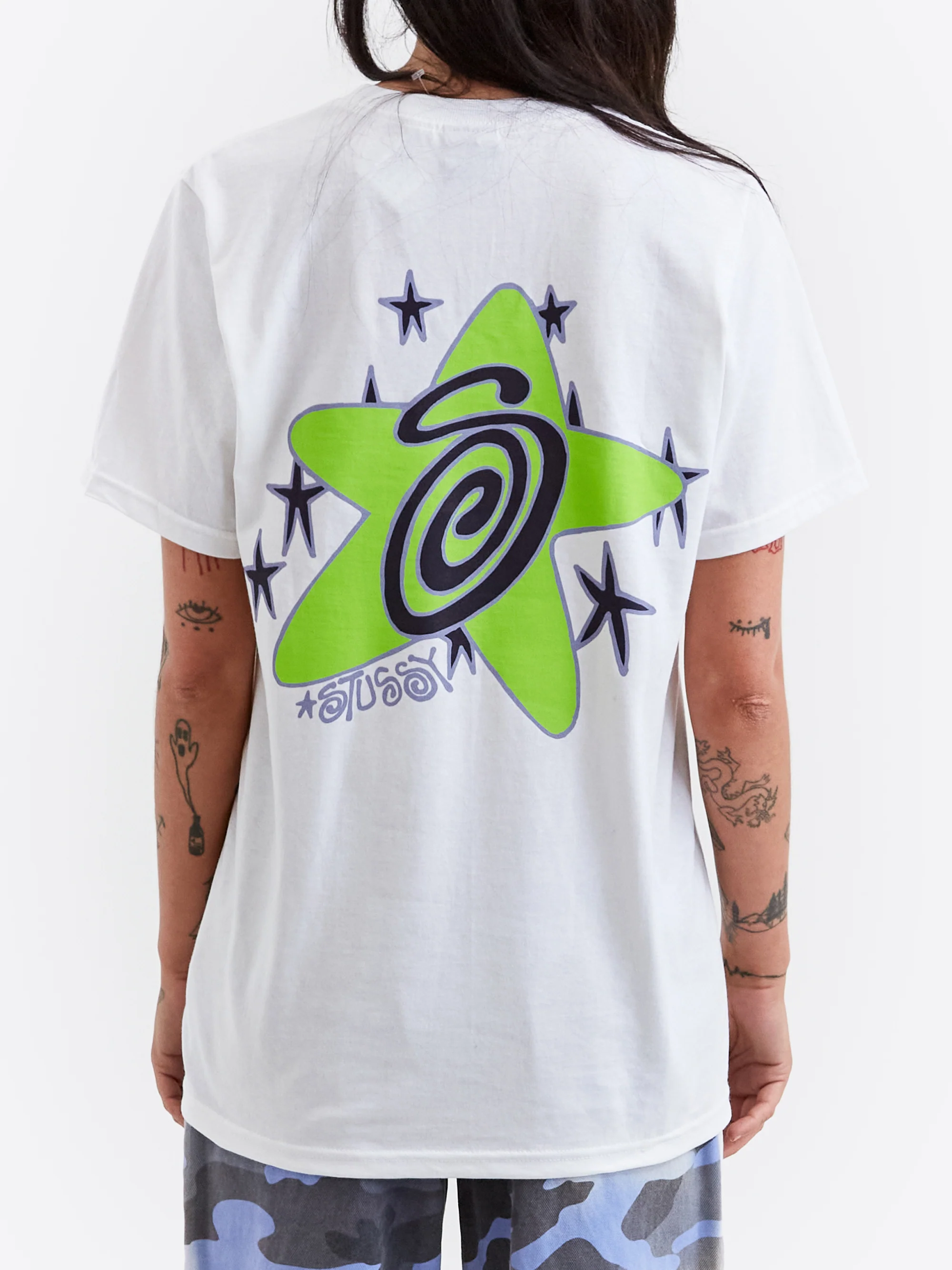 Stussy Galaxy Tee W - White - Image 2