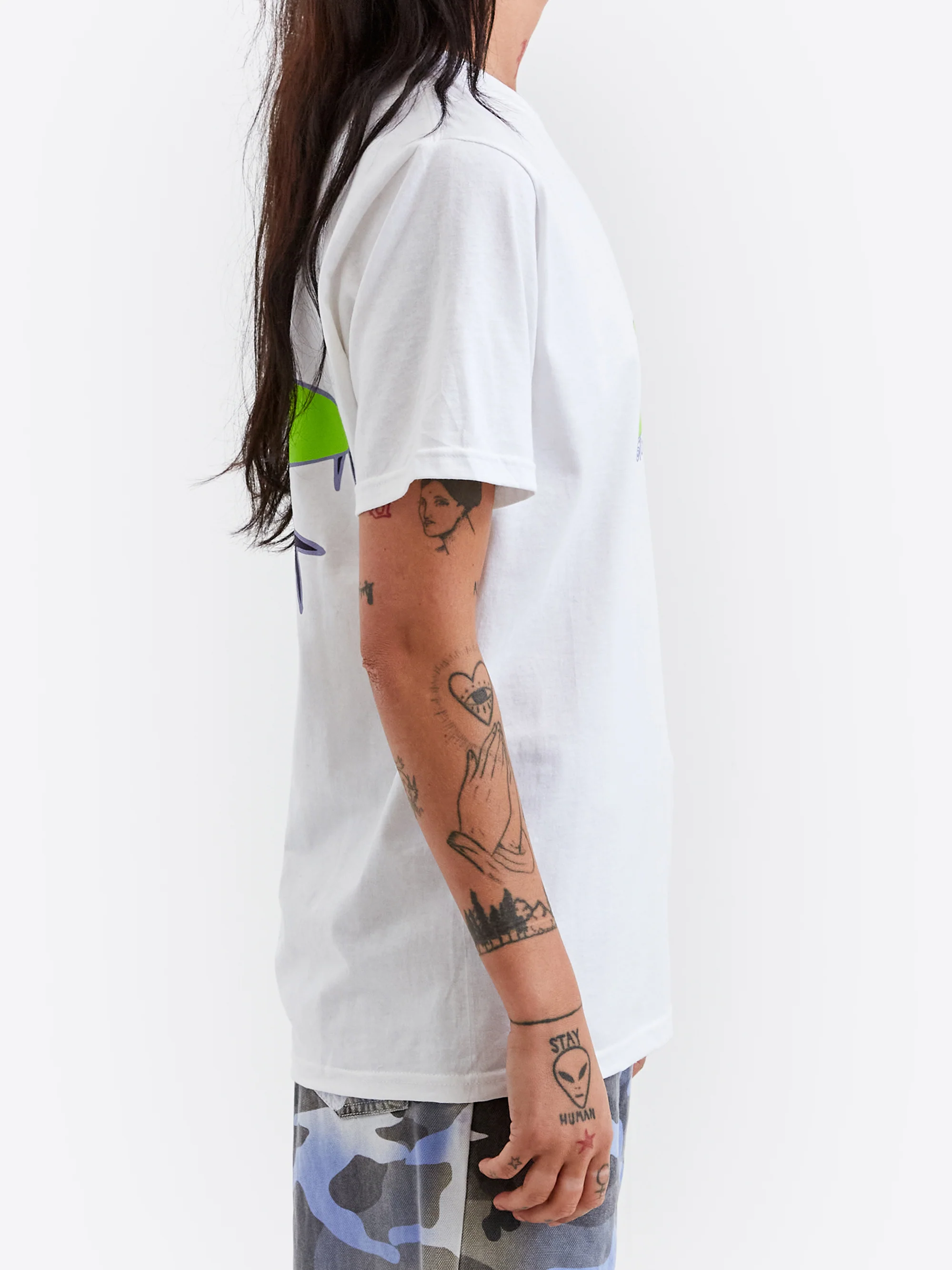 Stussy Galaxy Tee W - White - Image 3