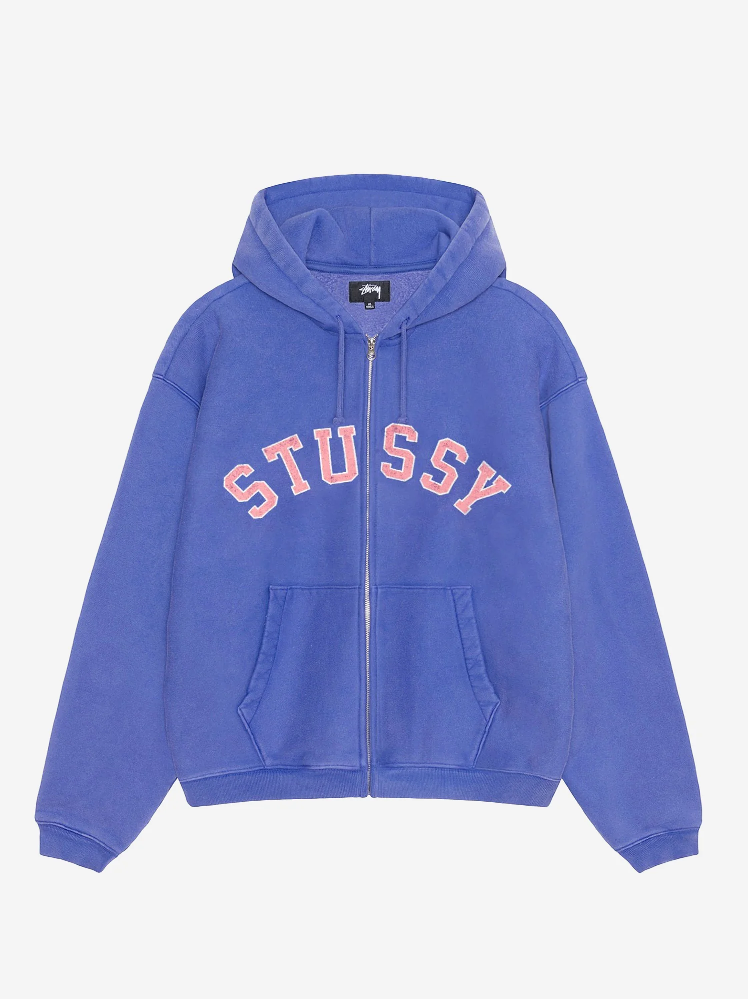 Stussy Graphic Zip Hood - Purple