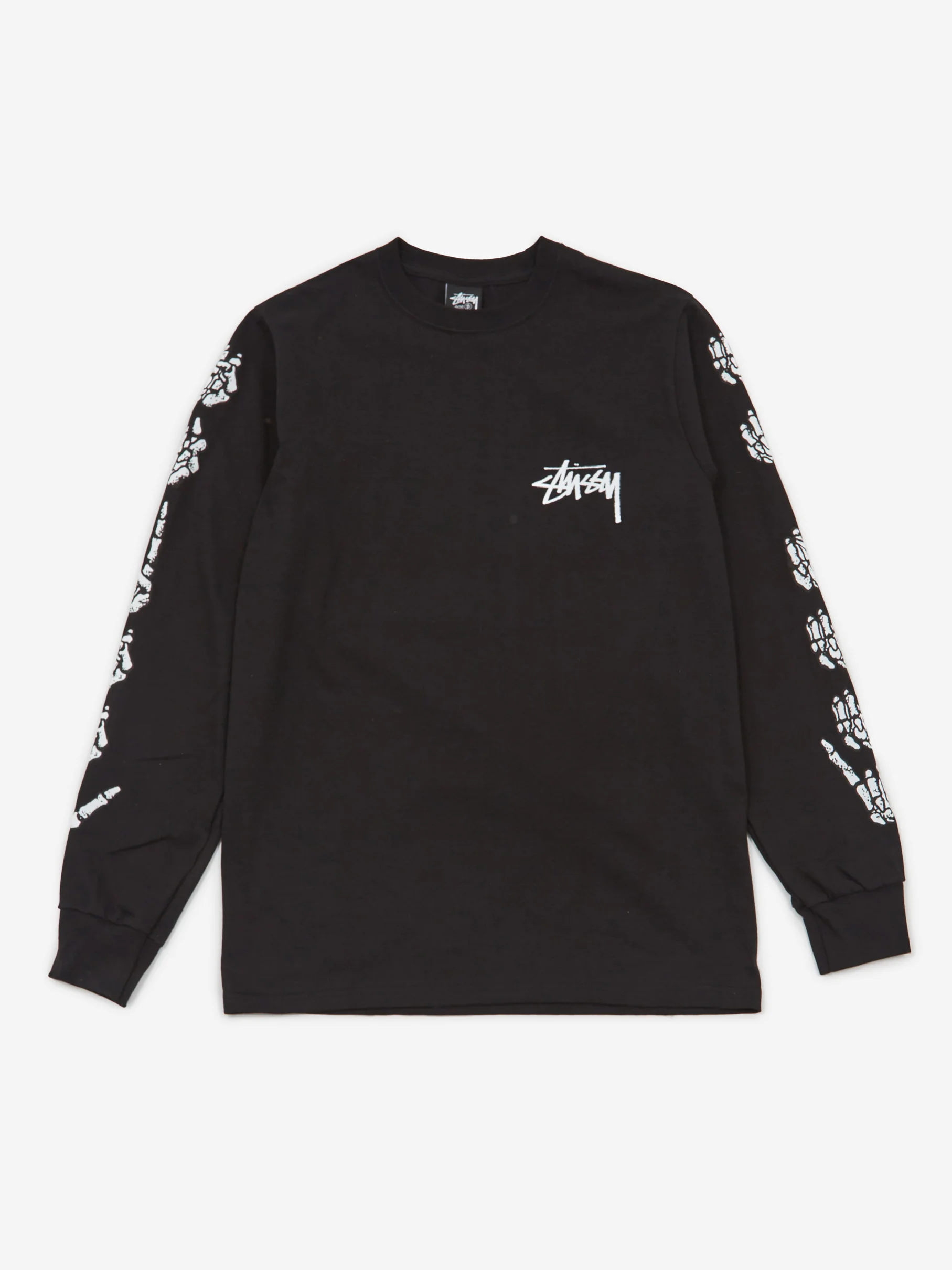 Stussy Hands LS Tee W - Black - Image 5