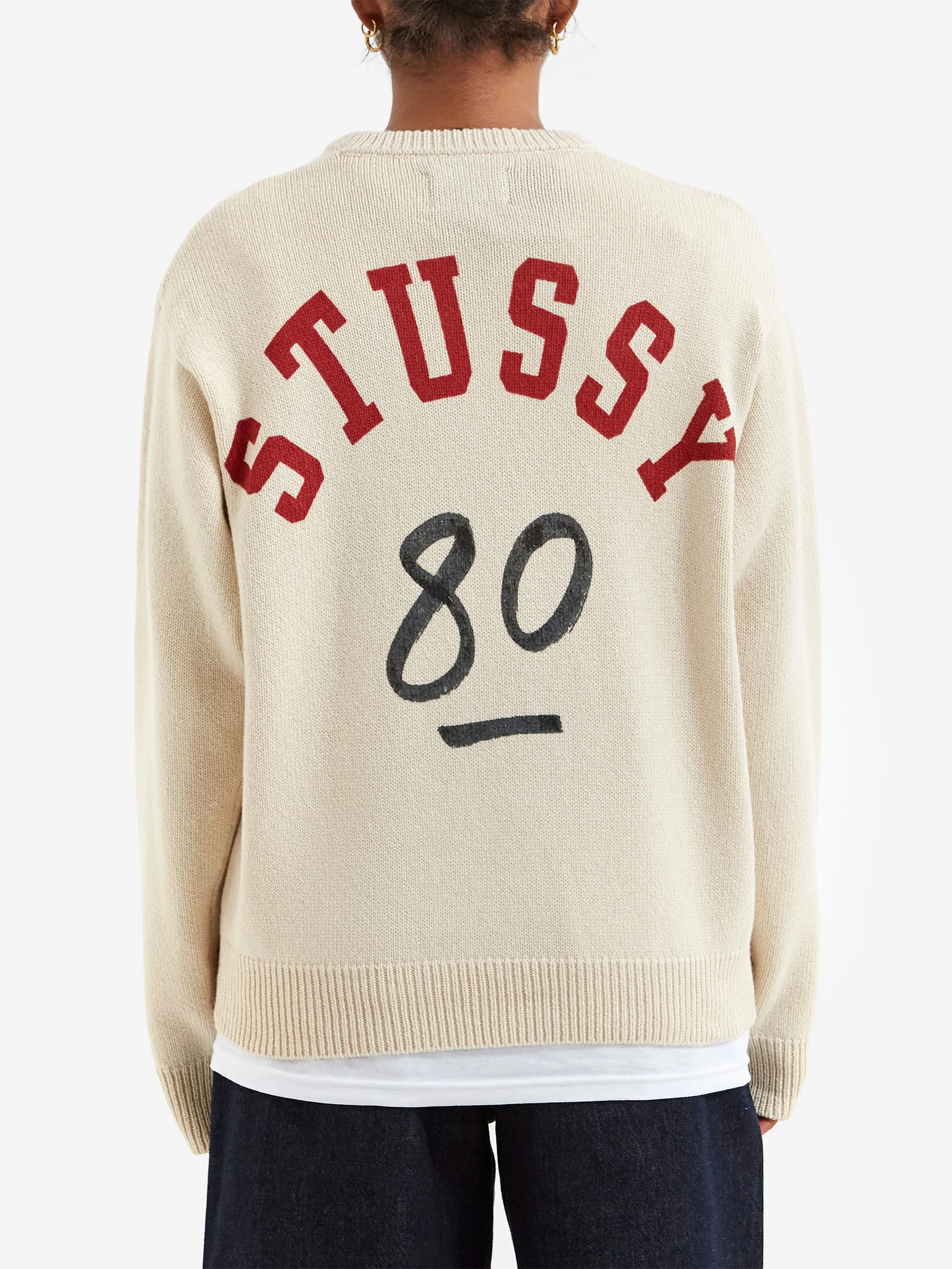 Stussy Handwritten Sweater W - Natural - Image 3