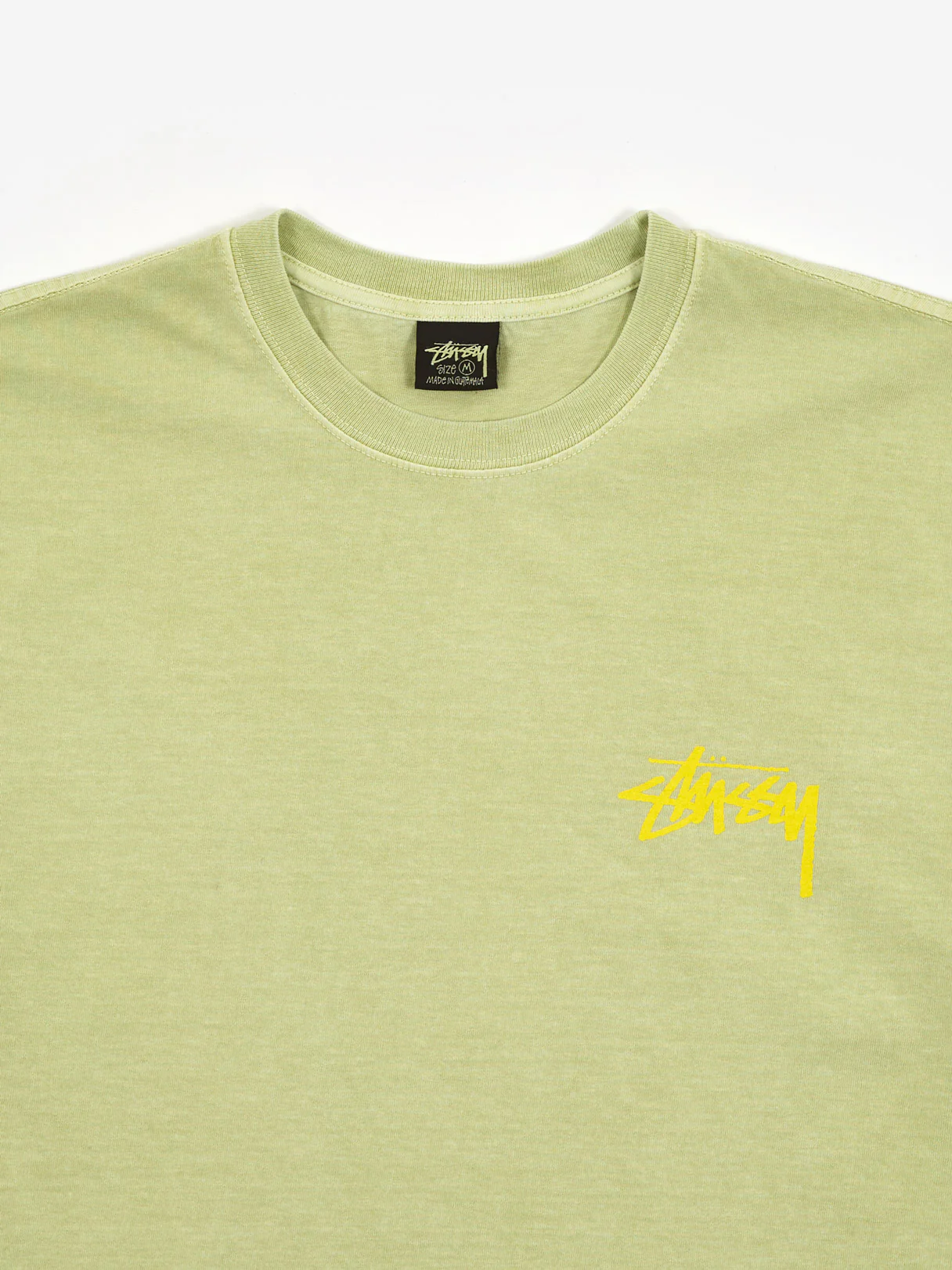 Stussy How We're Livin' Pig. Dyed T-Shirt - Sage - Image 4