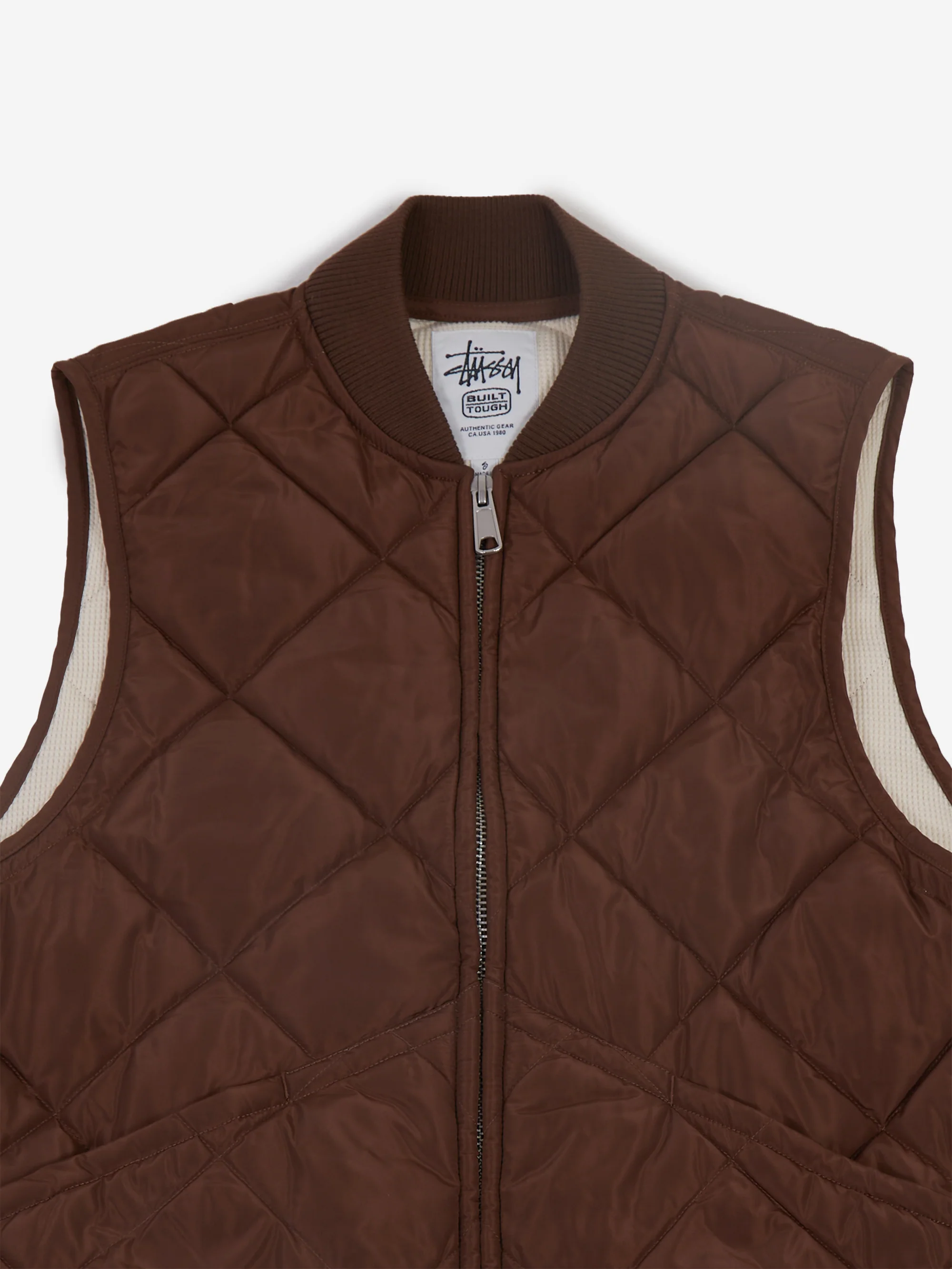Stussy Insulated Vest W - Brown - Image 2