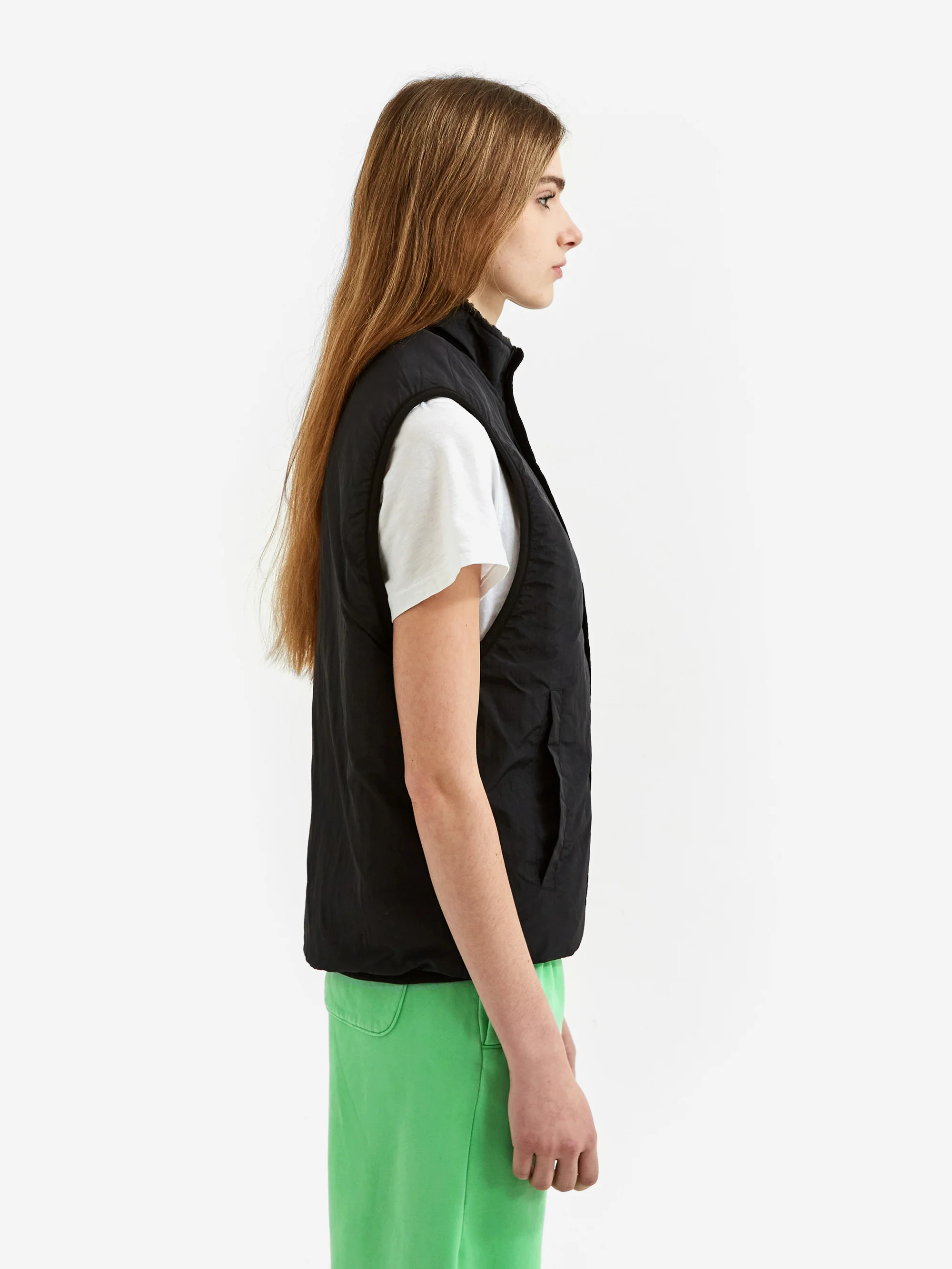 Stussy Jacquard Dye Sherpa Vest - Berry - Image 7