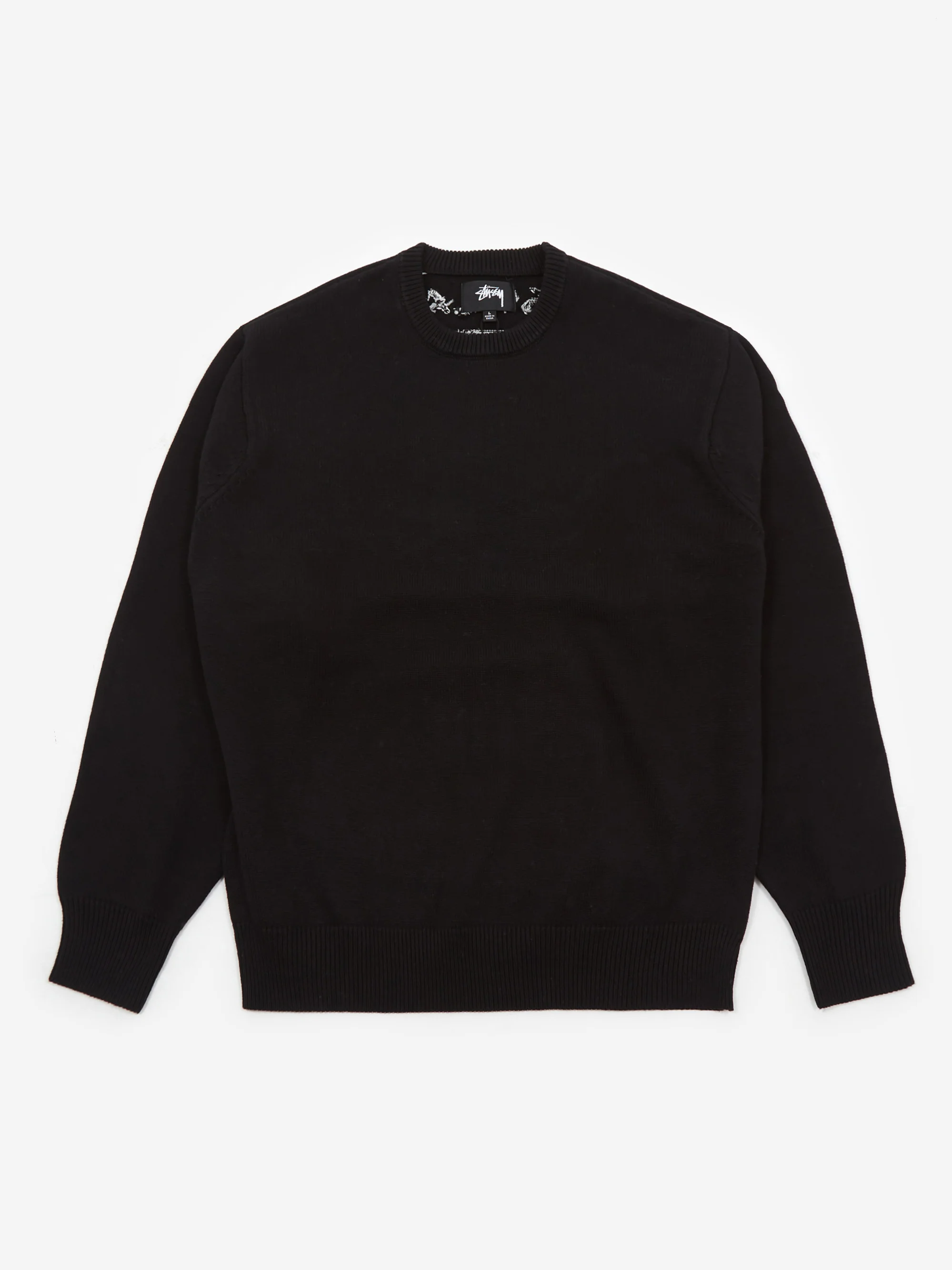 Stüssy Laguna Icon Sweater - Black - Image 3