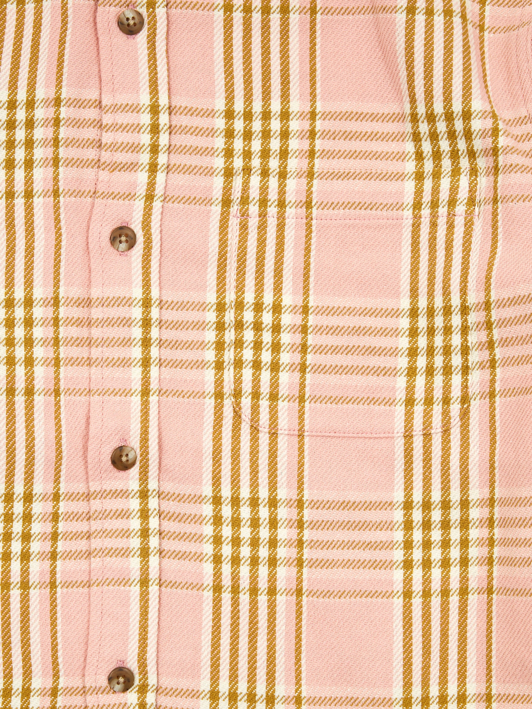 Stussy Laguna Plaid Shirt - Pink - Image 3
