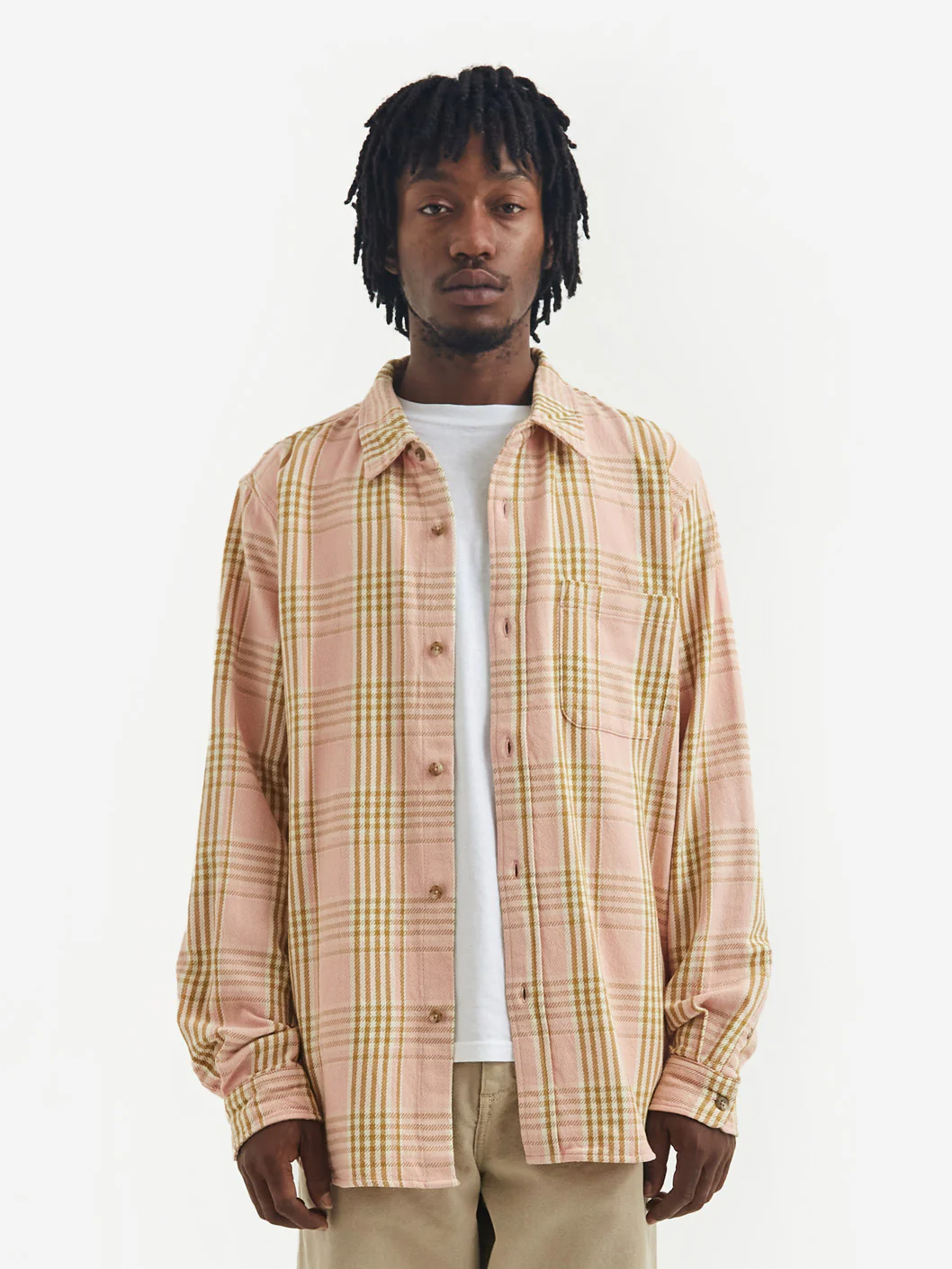 Stussy Laguna Plaid Shirt - Pink - Image 5