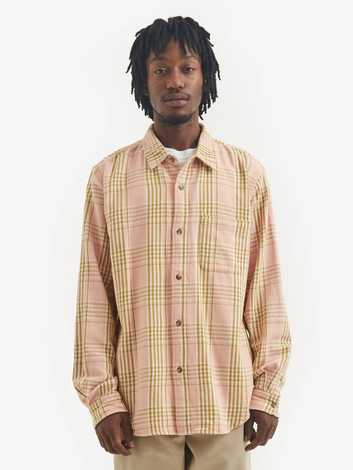 Stussy Laguna Plaid Shirt - Pink - Image 7