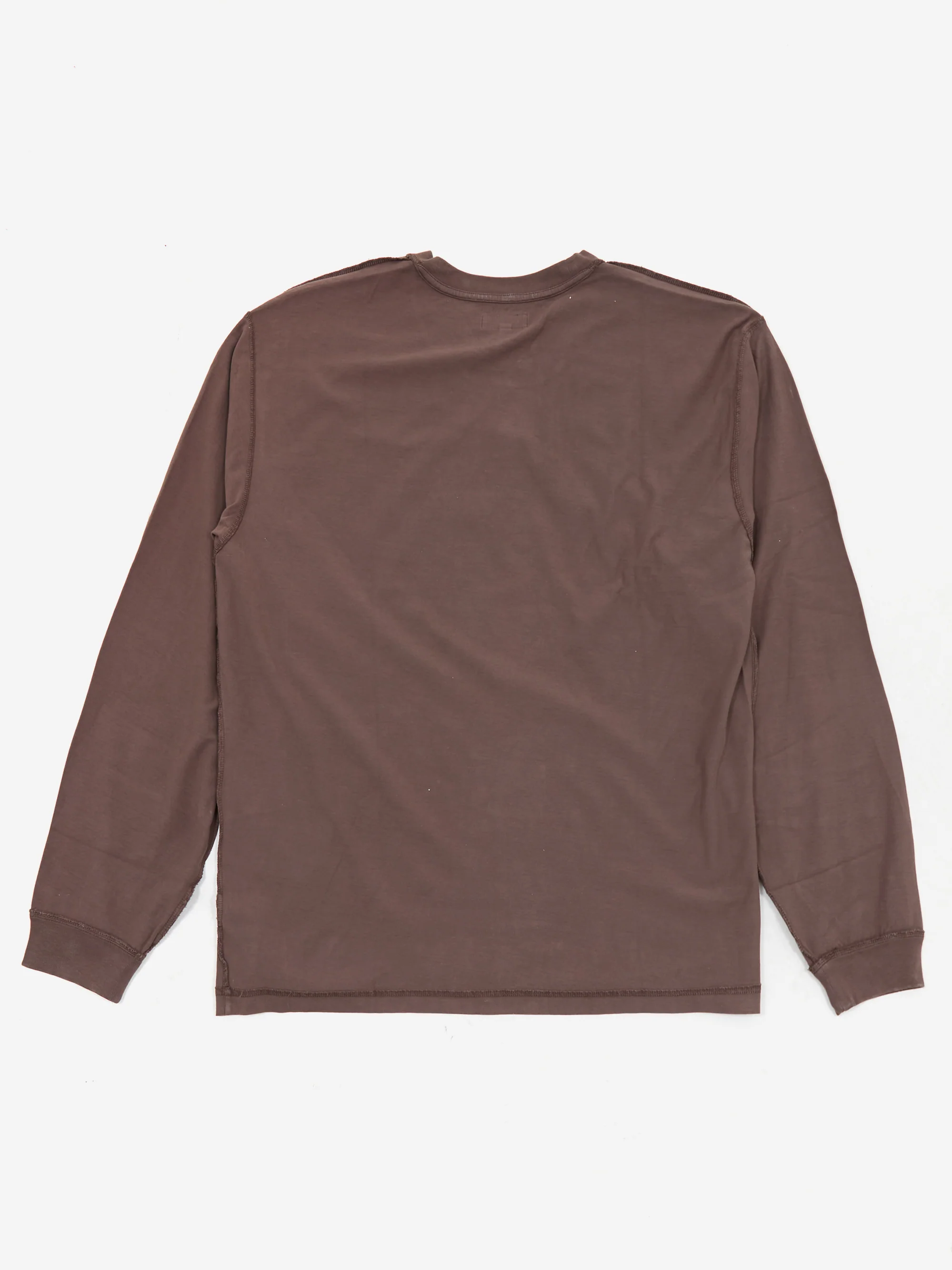 Stüssy Lazy Long Sleeve T-Shirt - Faded Black - Image 3