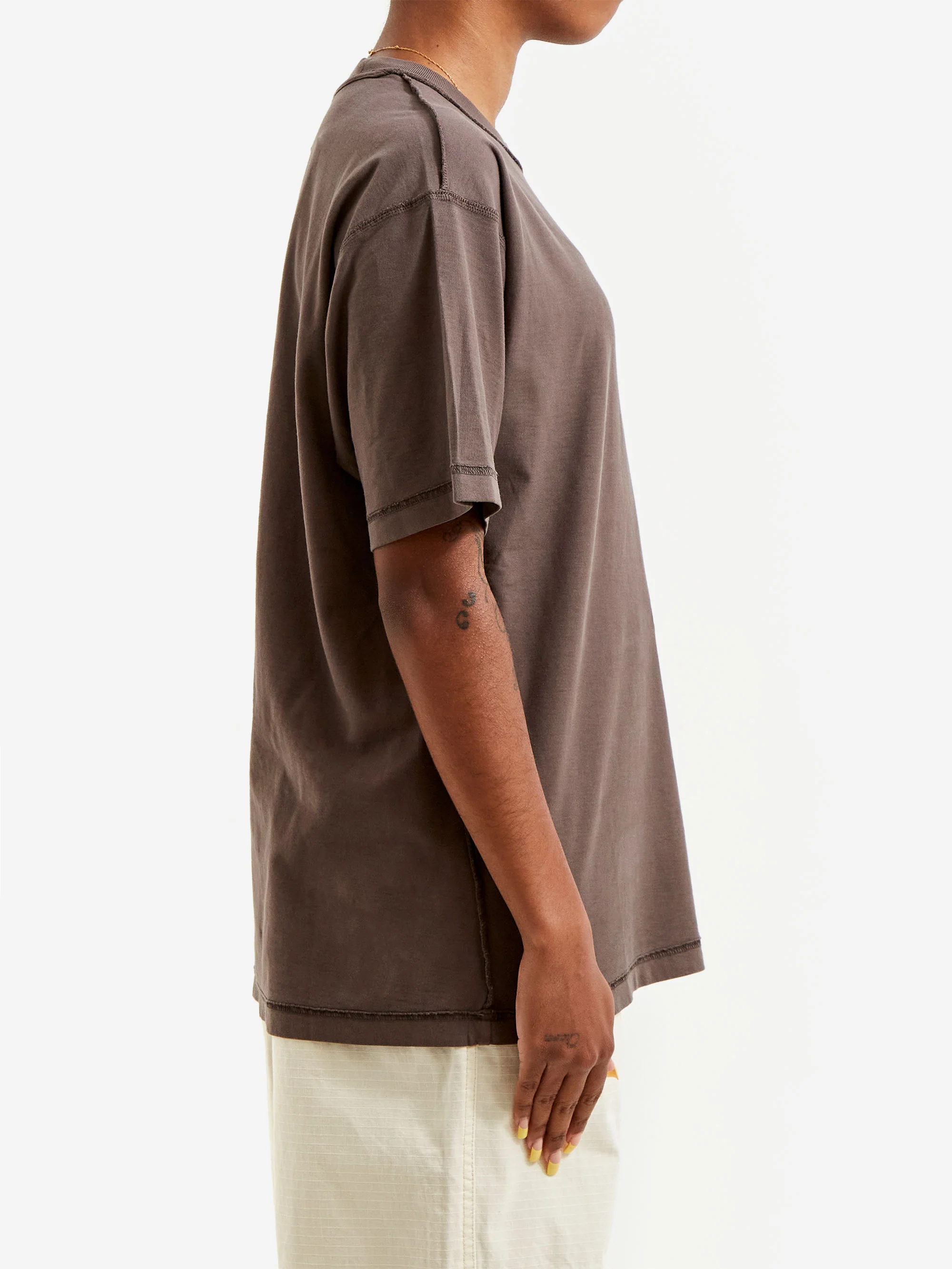 Stussy Lazy Ss Tee W - Faded Black - Image 2