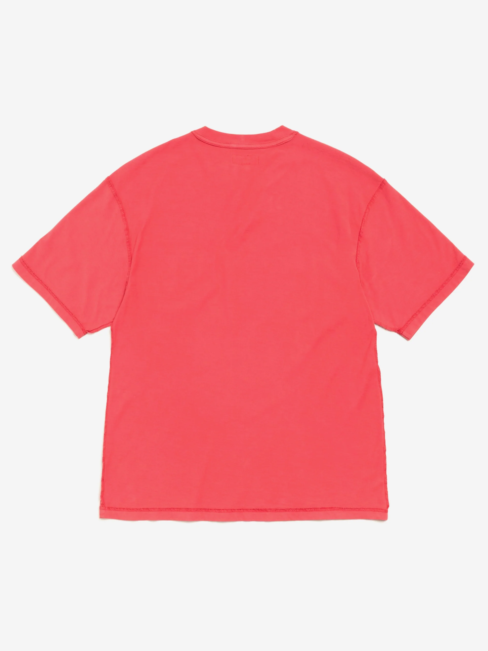 Stussy Lazy Ss Tee - Washed Red - Image 2