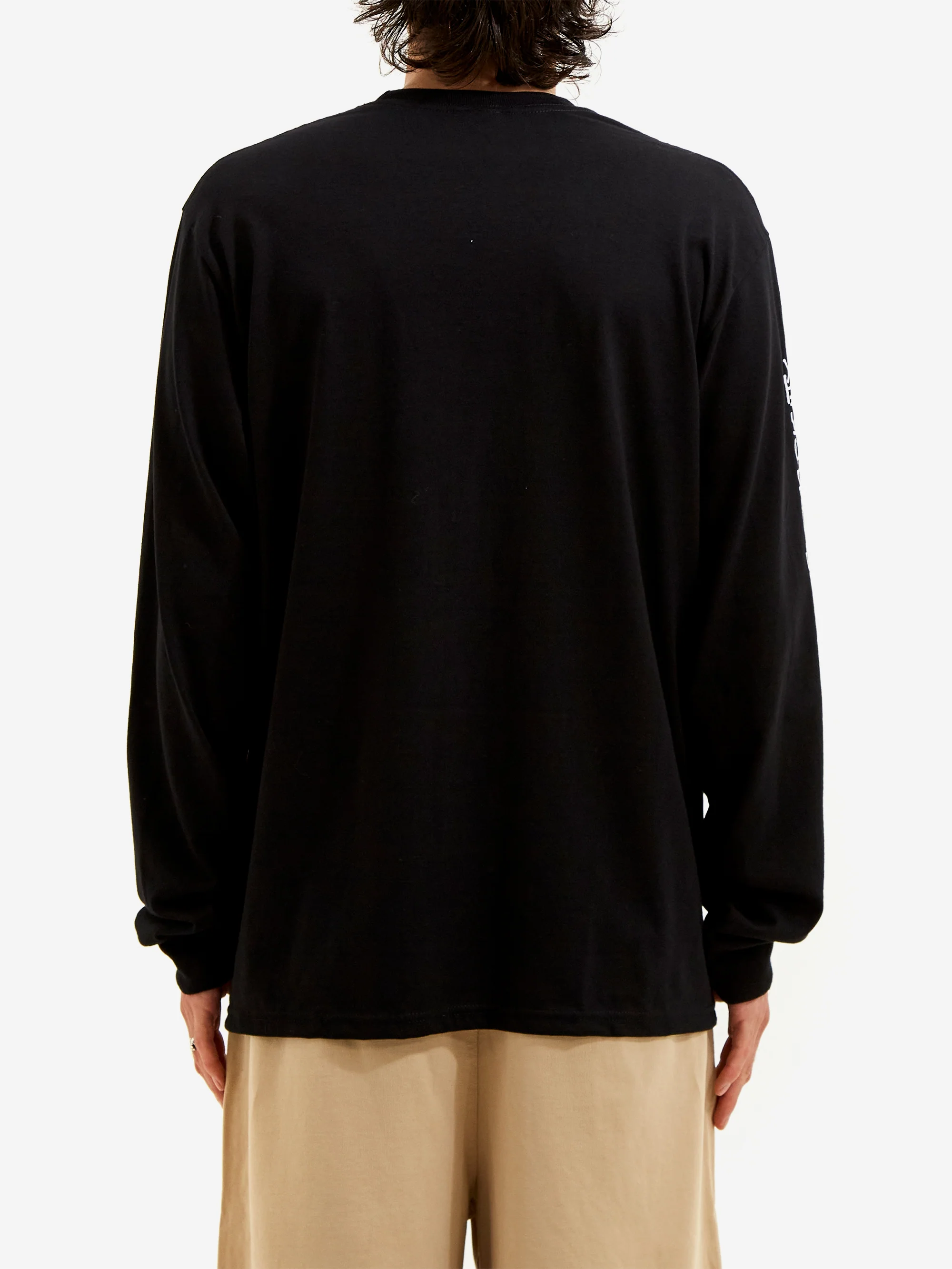 Stussy Long Haul Ls Tee - Black - Image 5