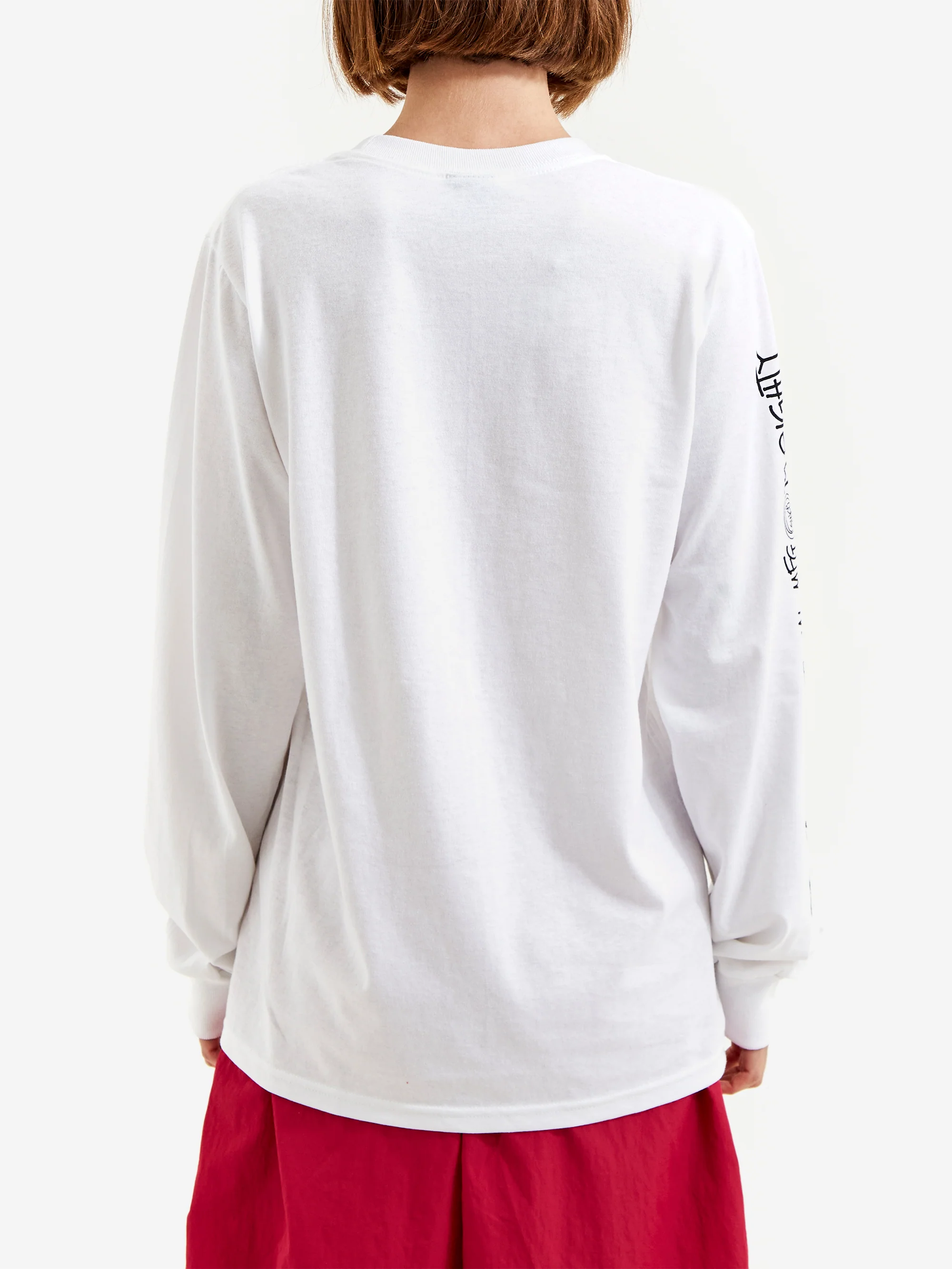 Stussy Long Haul Ls Tee W - White - Image 3