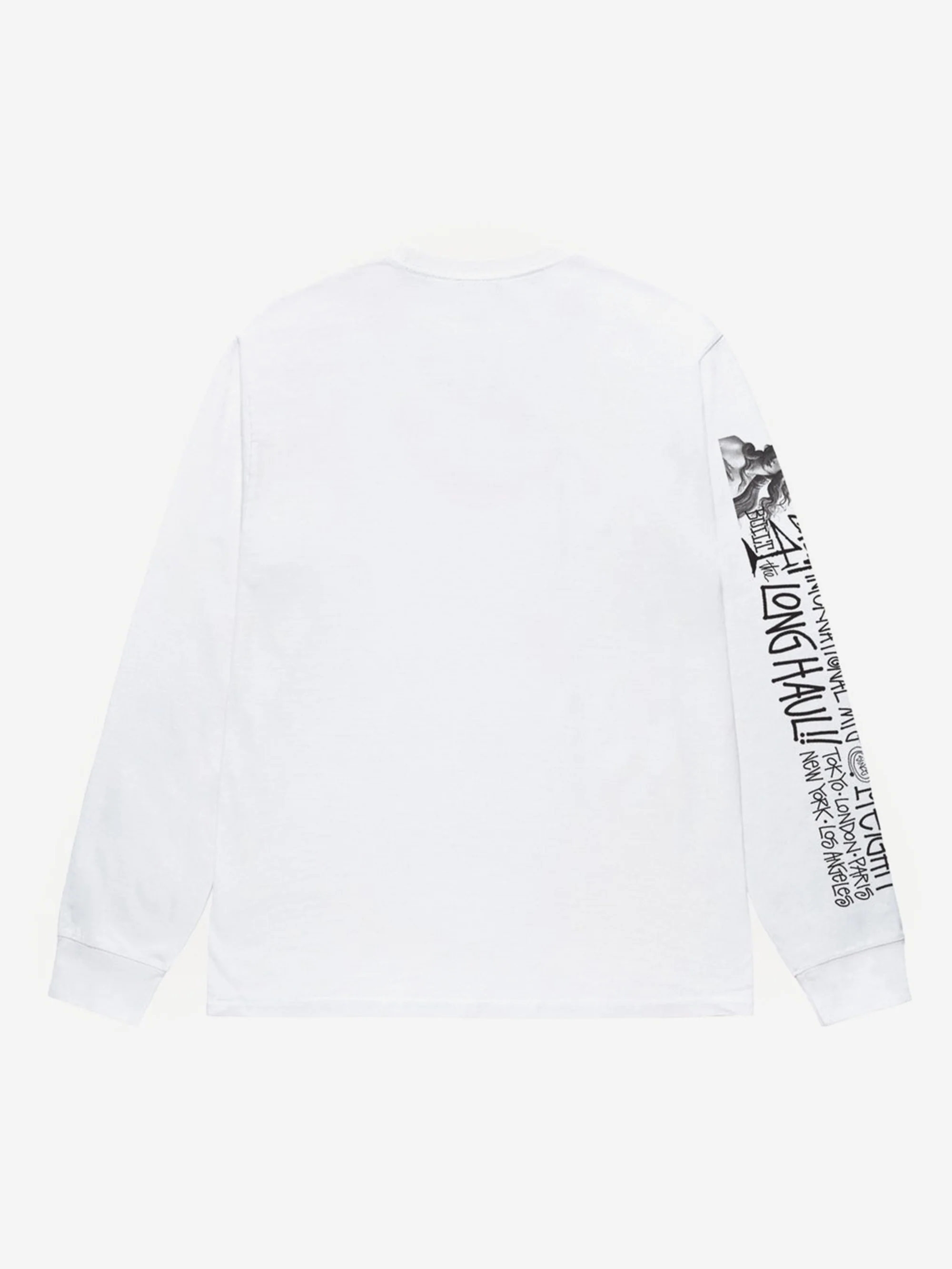 Stussy Long Haul Ls Tee W - White - Image 5