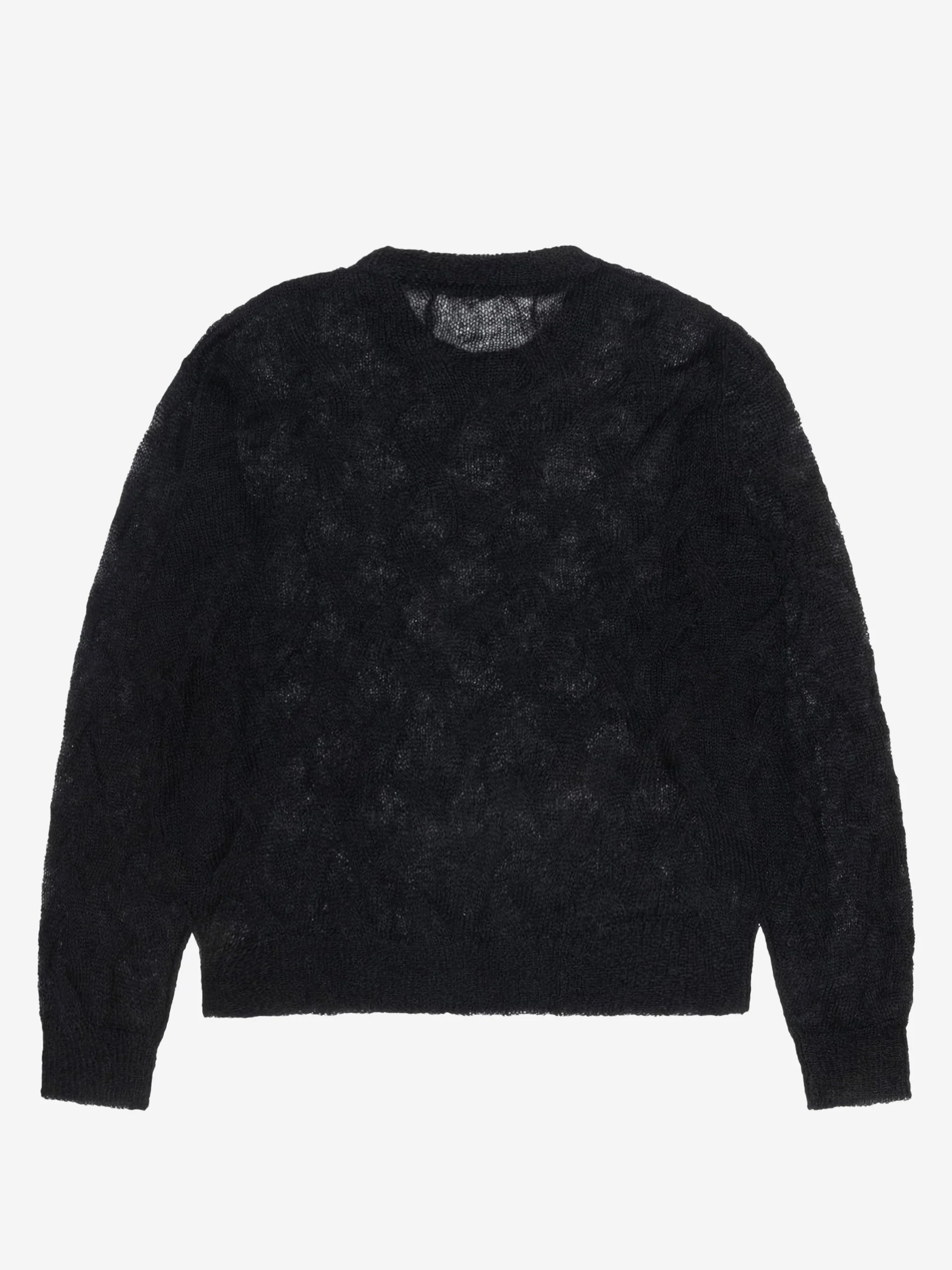 Stussy Loose Knit Cross Cable - Black - Image 5