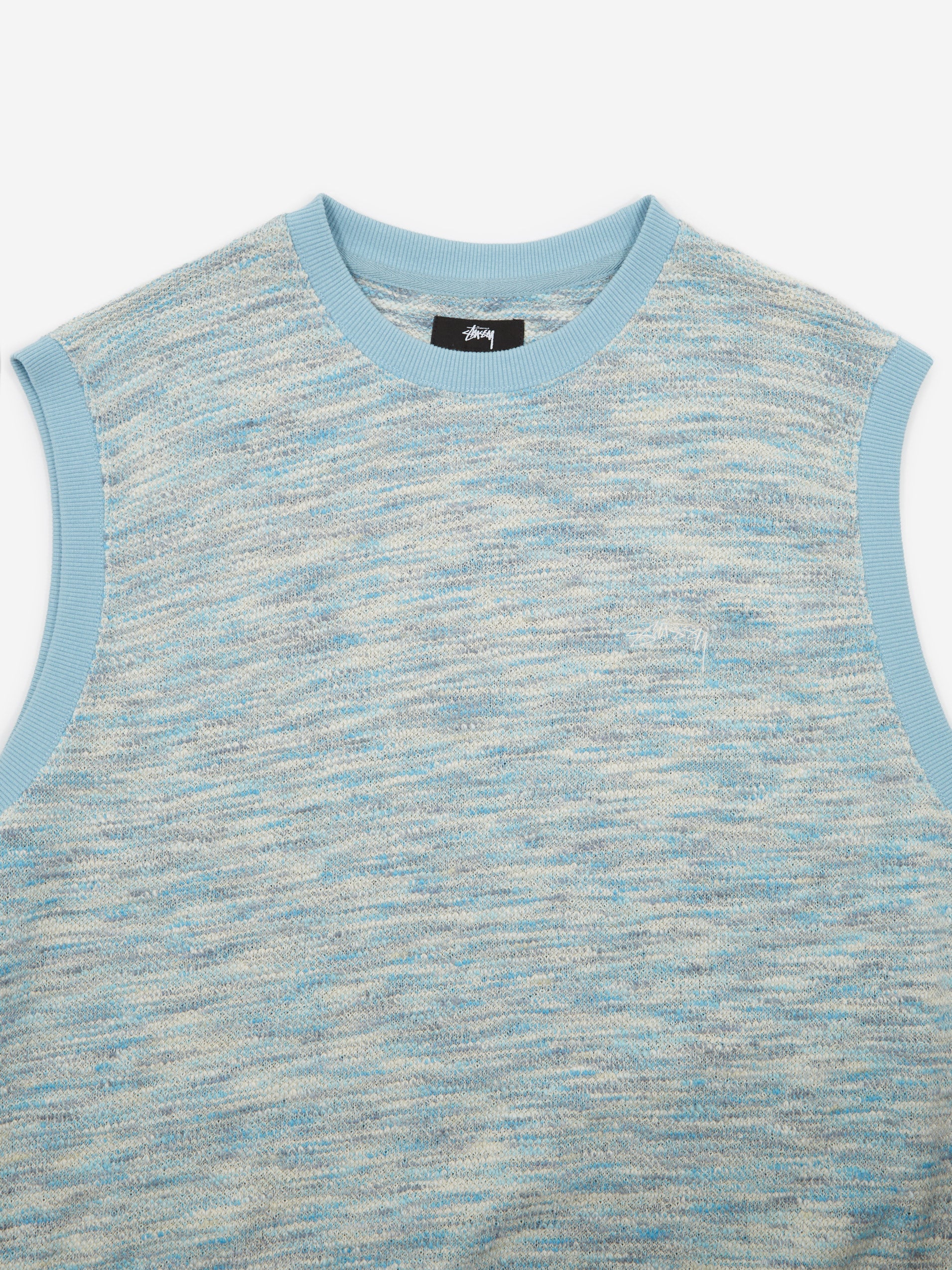 Stussy Marled Knit Vest - Natural - Image 2
