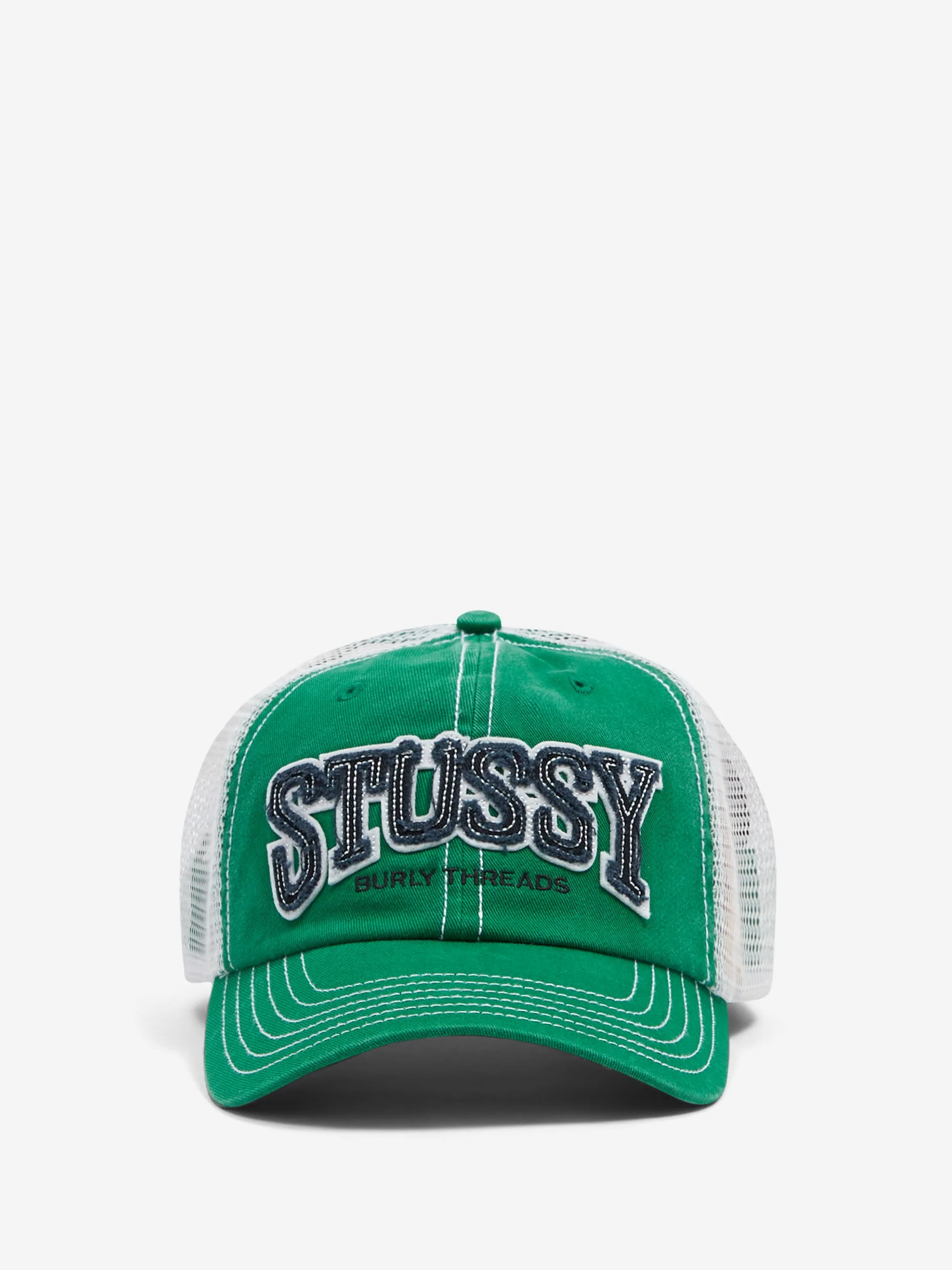 Stussy Md Burly Threads Trucker - Green