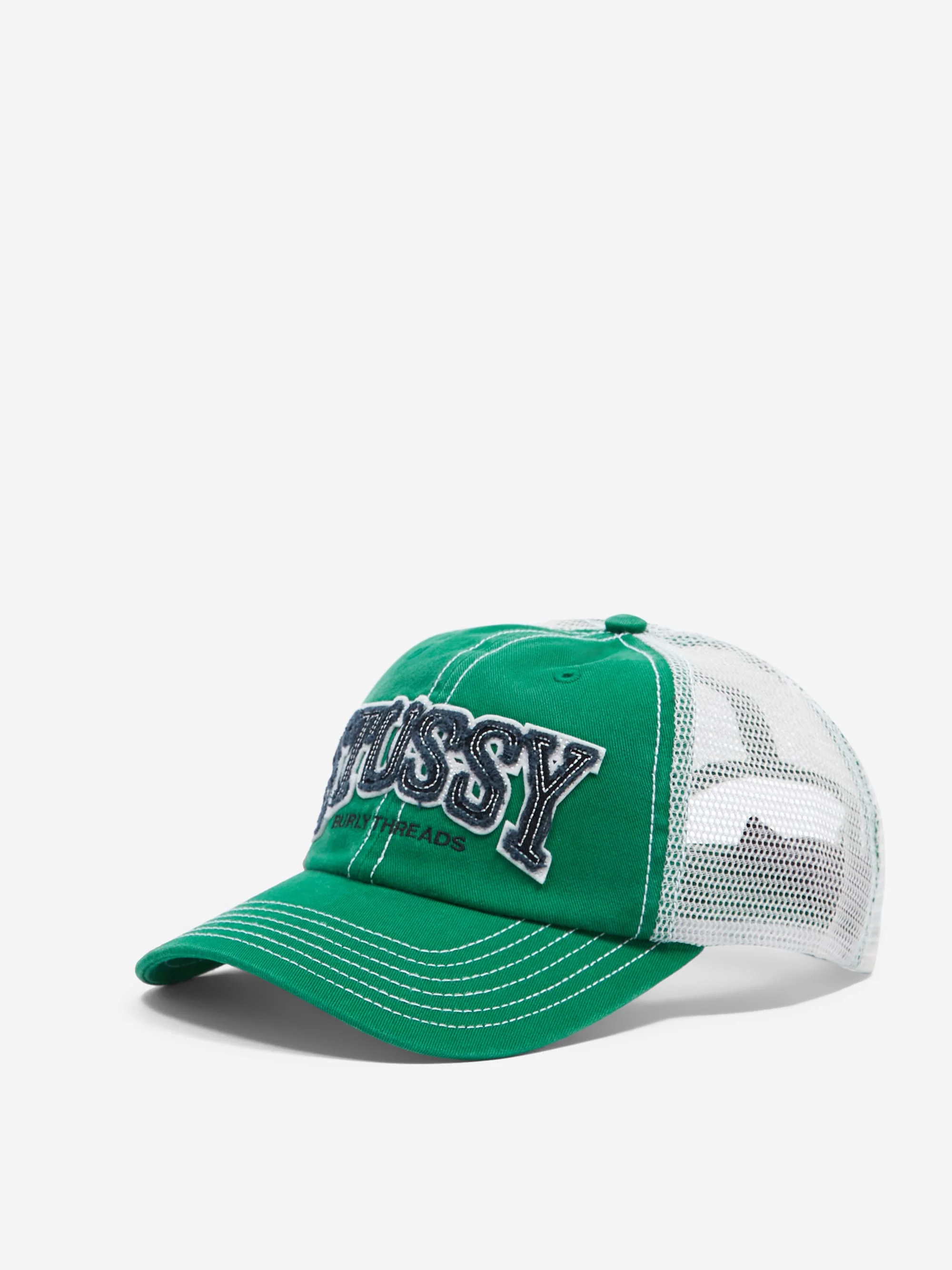 Stussy Md Burly Threads Trucker - Green - Image 2