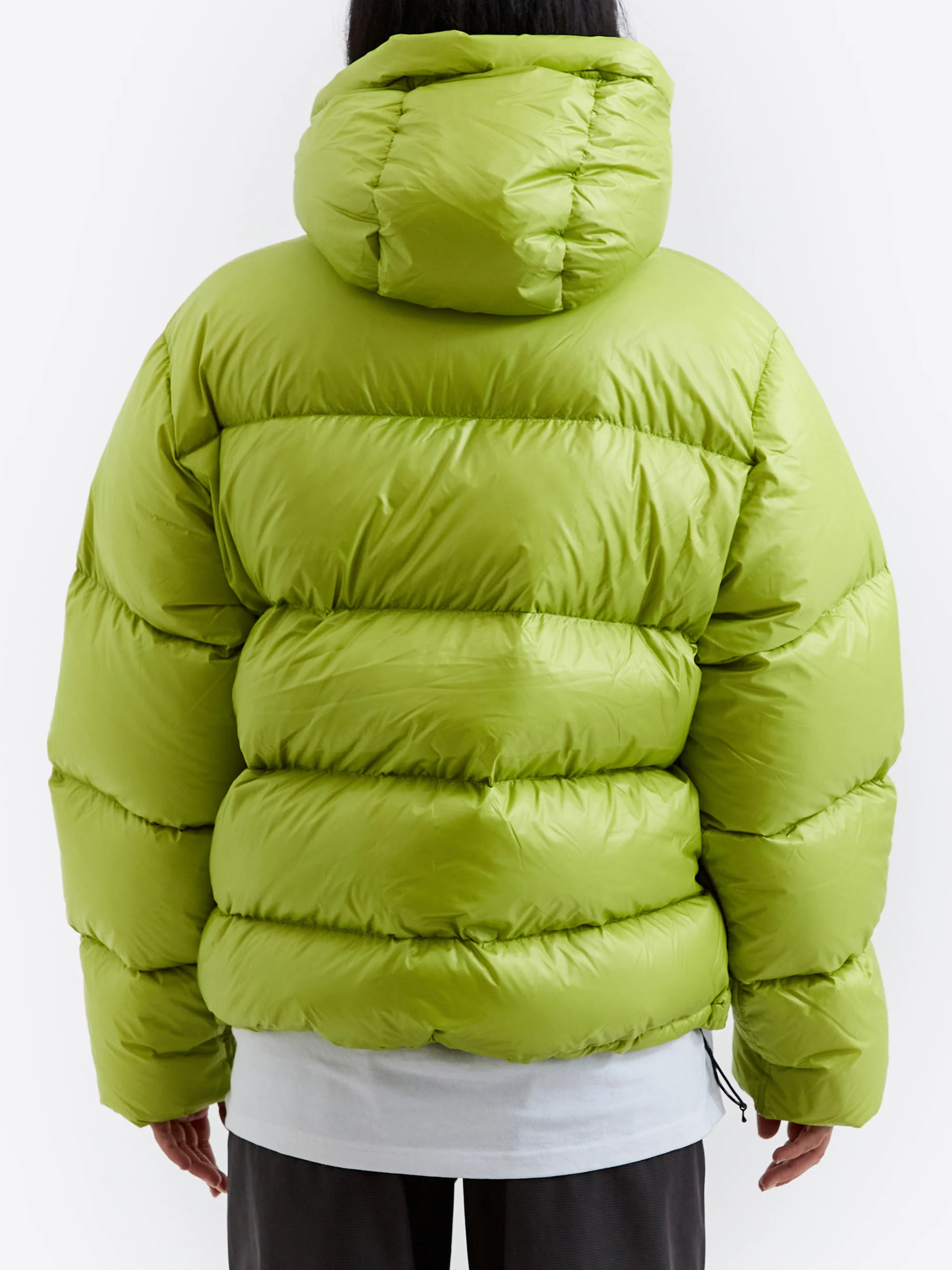 Stussy Micro Ripstop Down Parka W - Lime - Image 3
