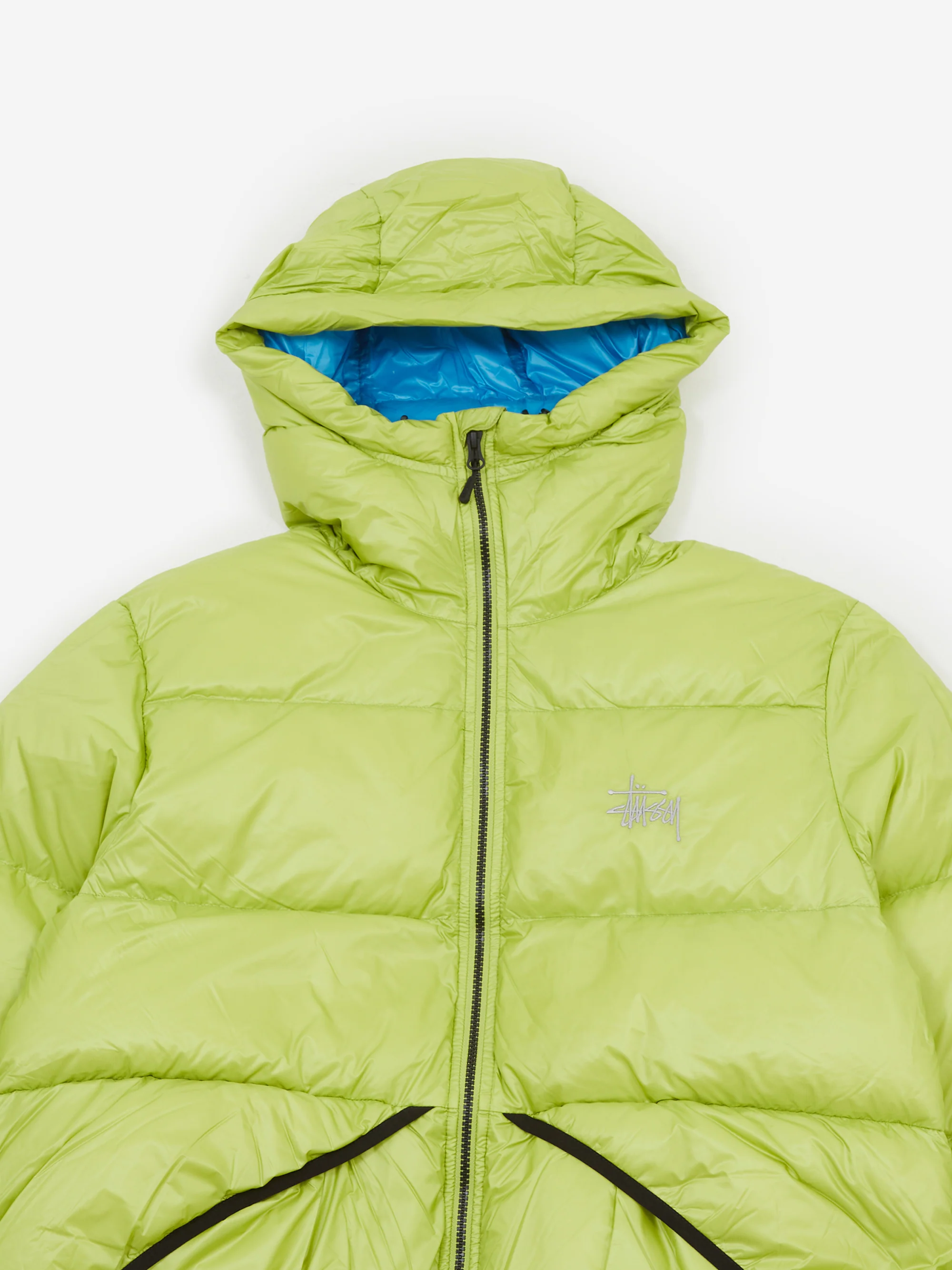 Stussy Micro Ripstop Down Parka W - Lime - Image 5