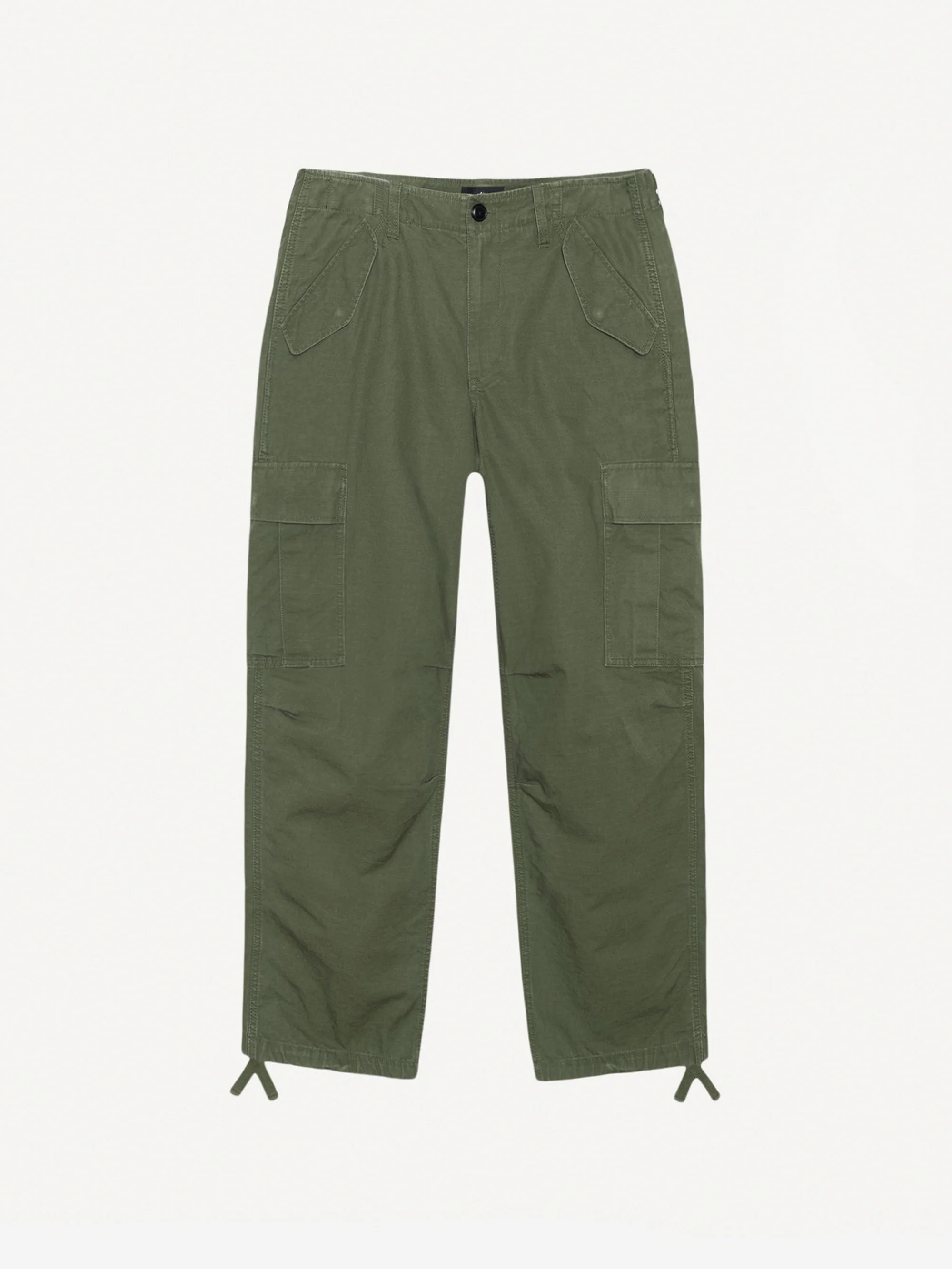 Stussy Military Cargo Pant Ripstop - Olive Green