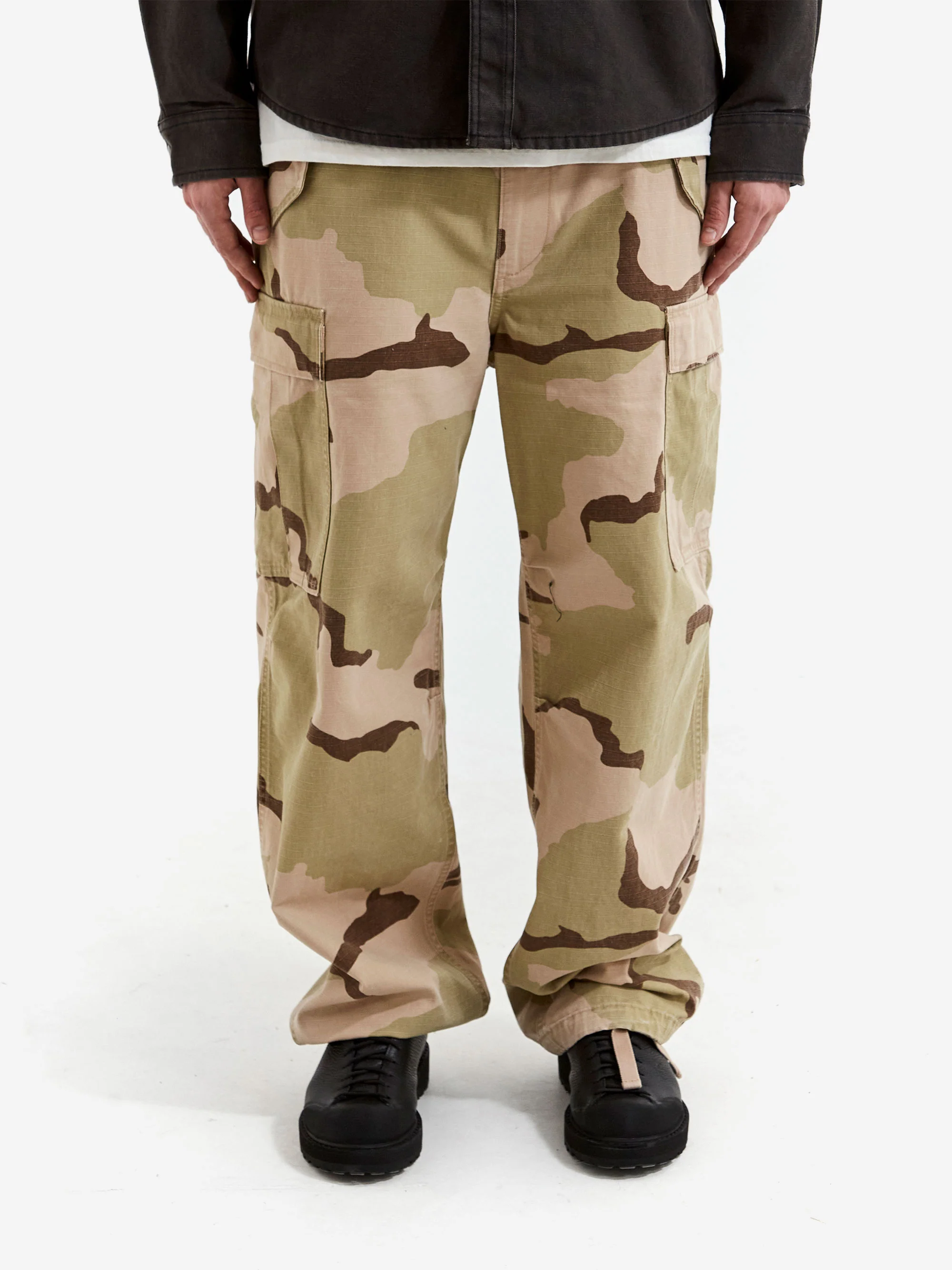 Stussy Military Cargo Pant Ripstop - Sand Camo - Image 2