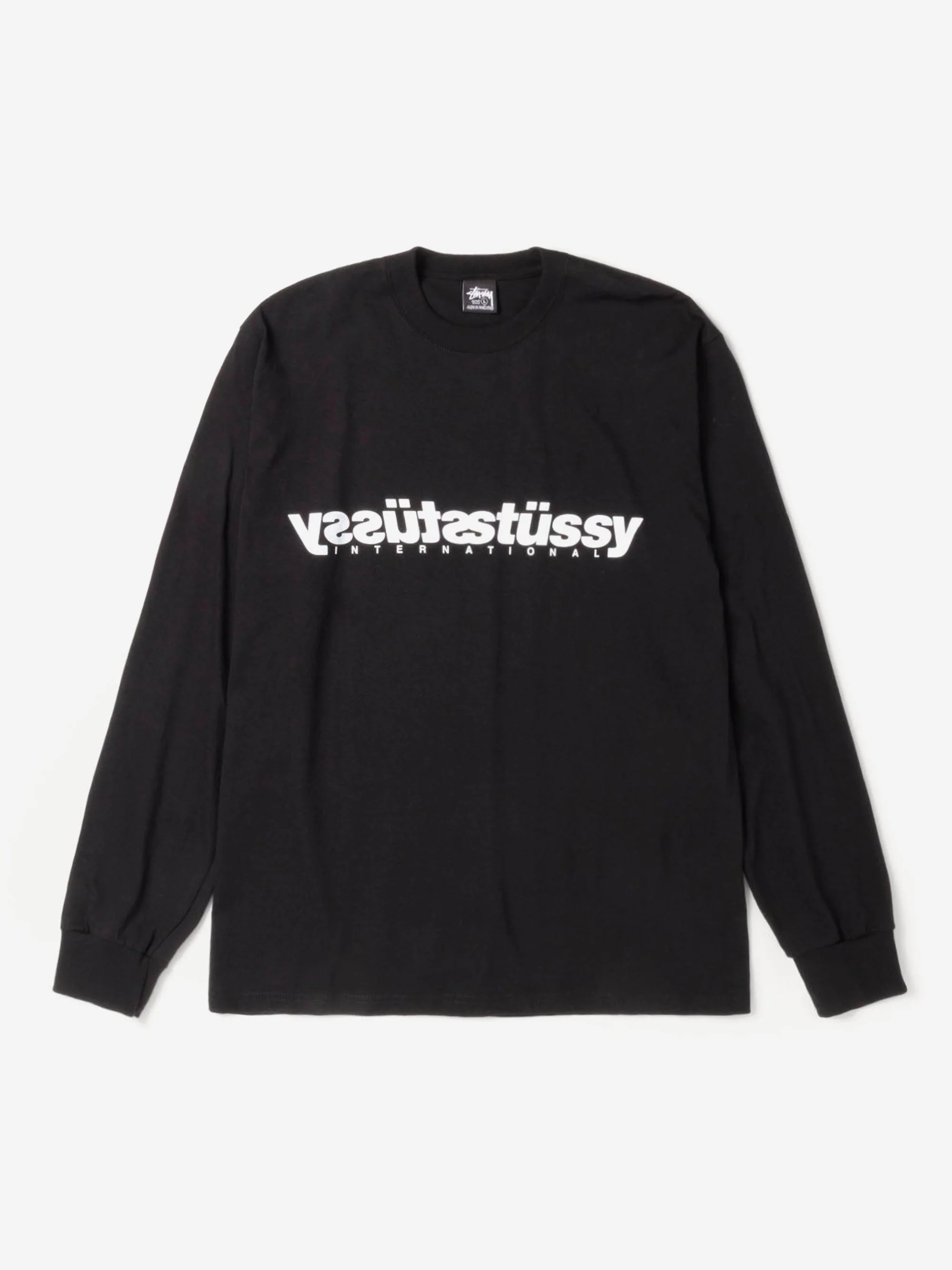 Stussy Mirror LS T-Shirt - Black