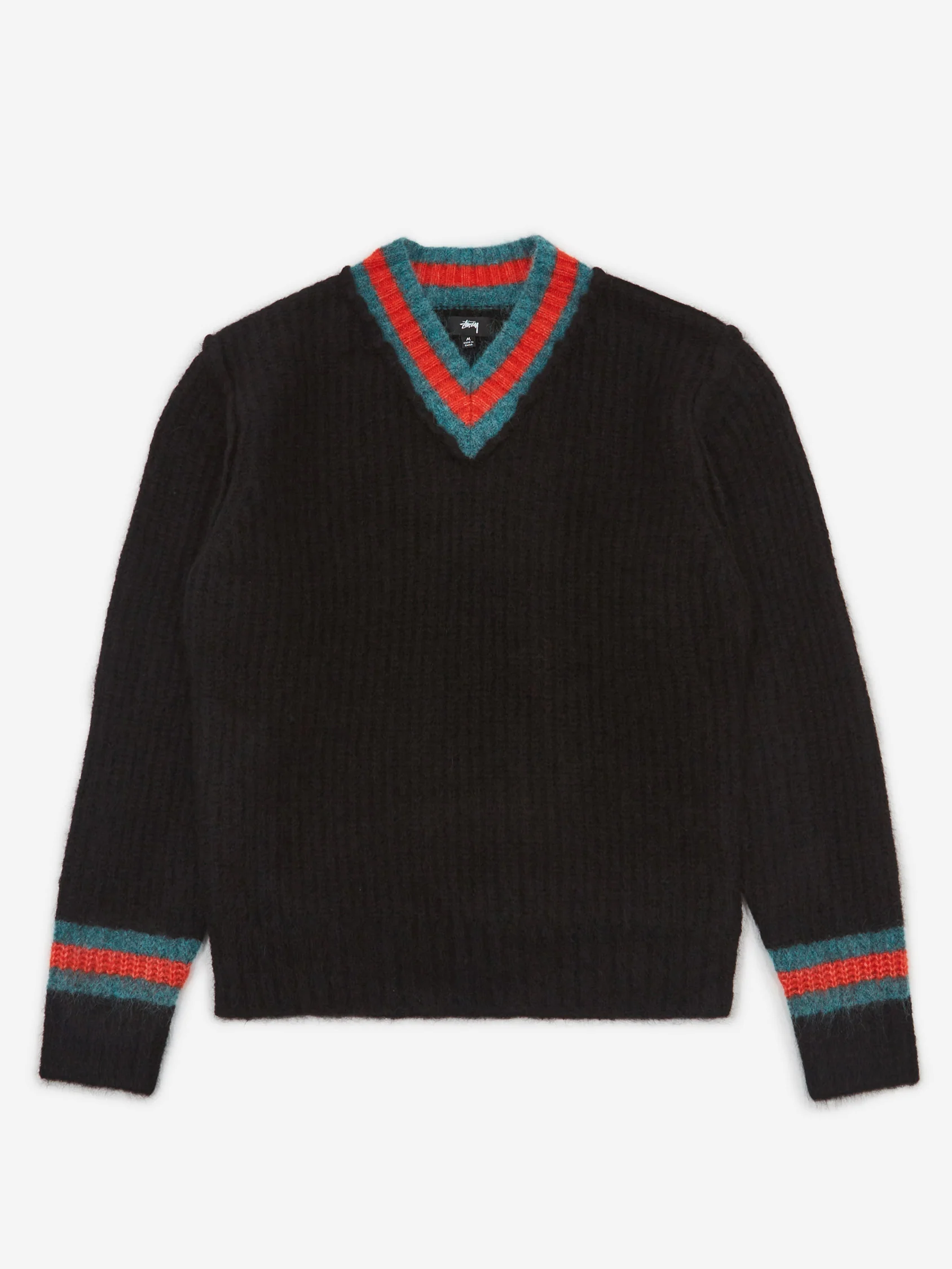 Stussy Mohair Tennis Sweater W - Black - Image 5