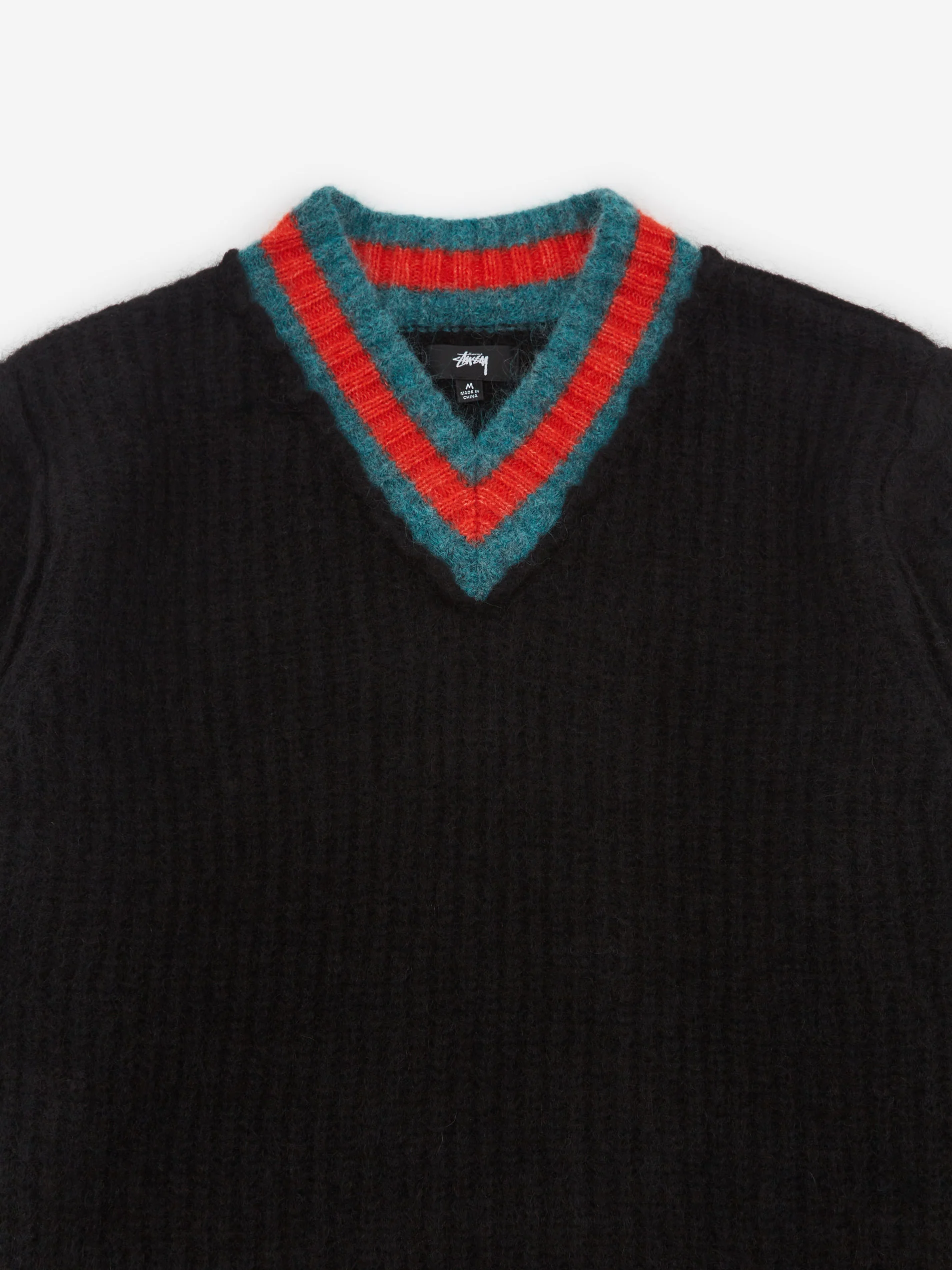 Stussy Mohair Tennis Sweater W - Black - Image 6