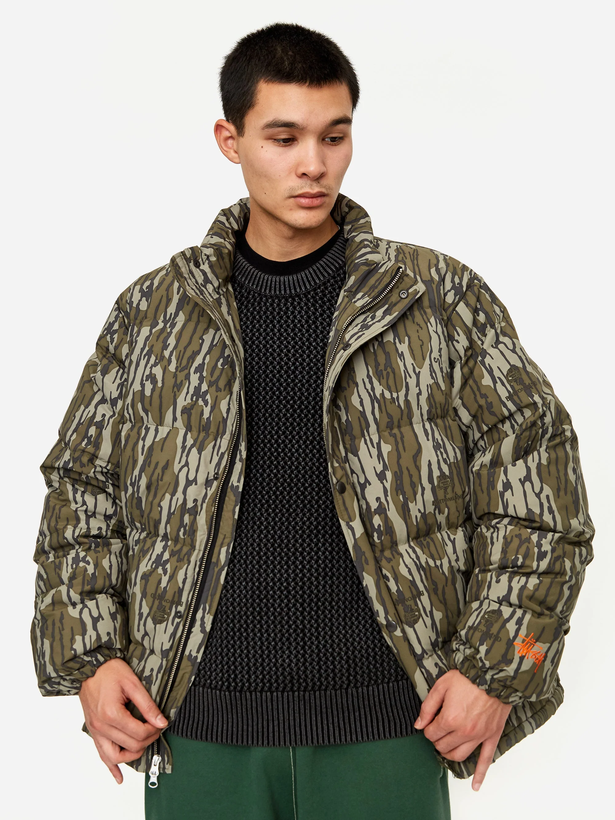 Stussy Mossy Oak Down Puffer Jacket - Camo - Image 8